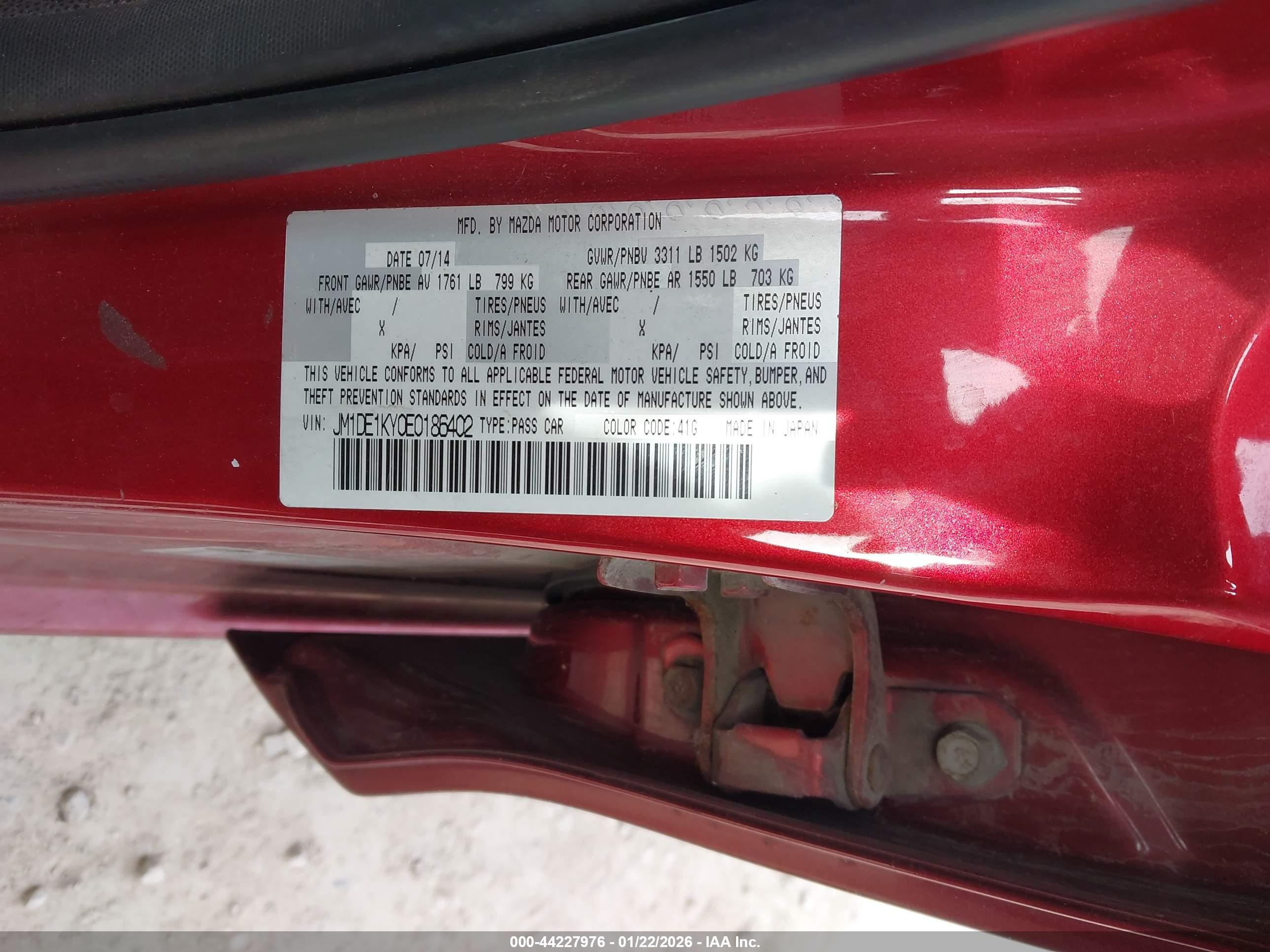 MAZDA MAZDA2 image 9