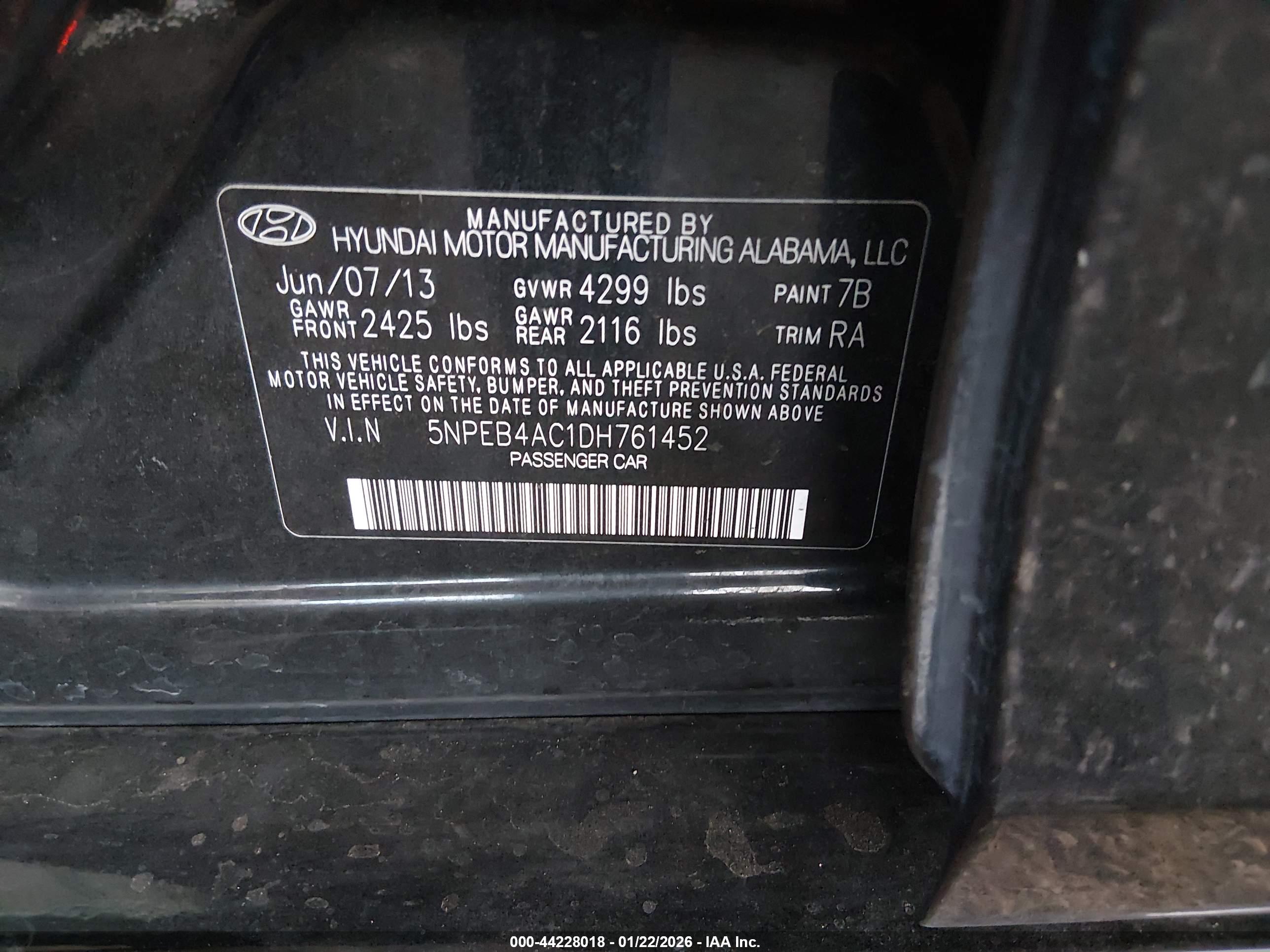 HYUNDAI SONATA image 9