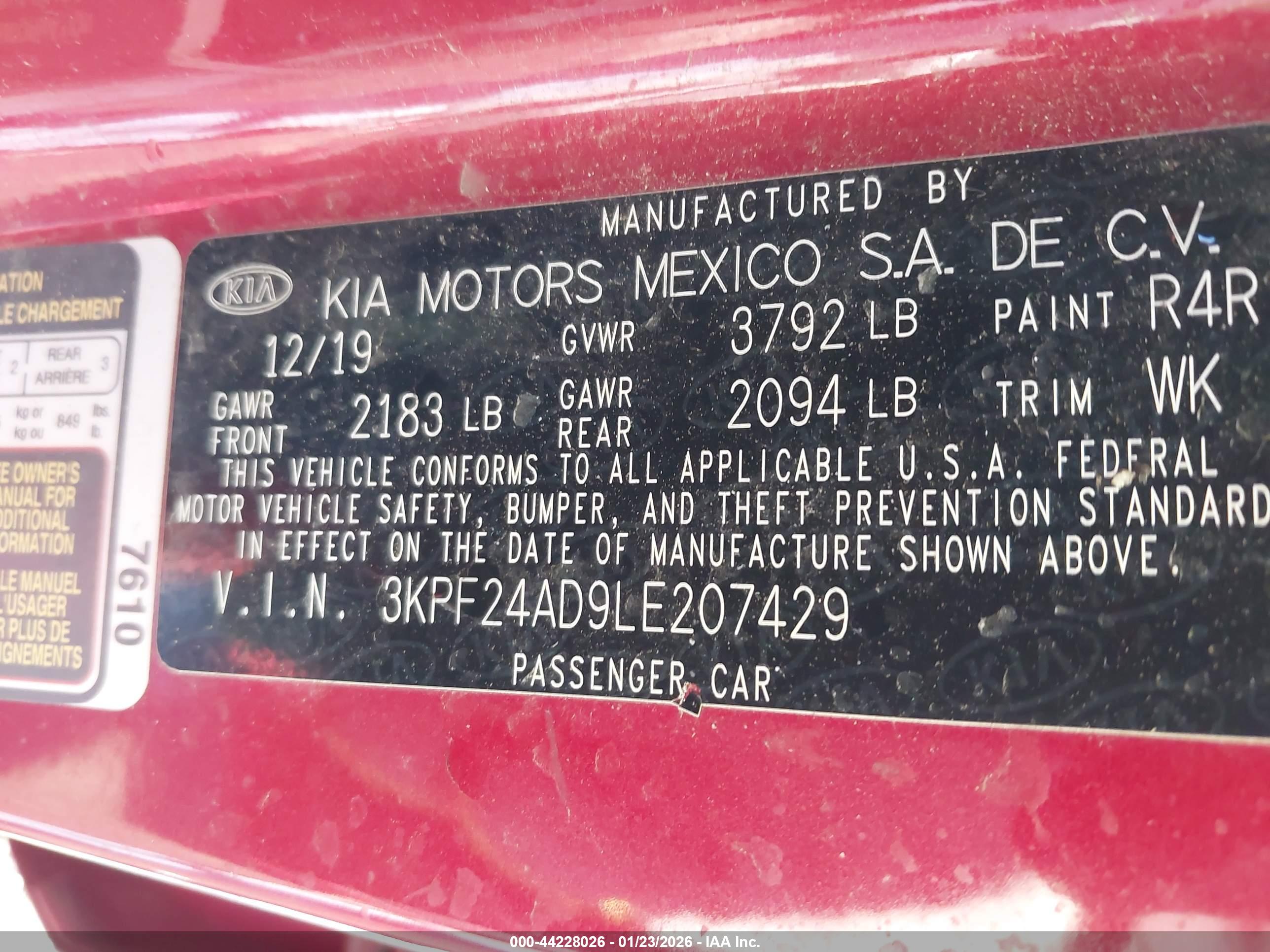 KIA FORTE image 9