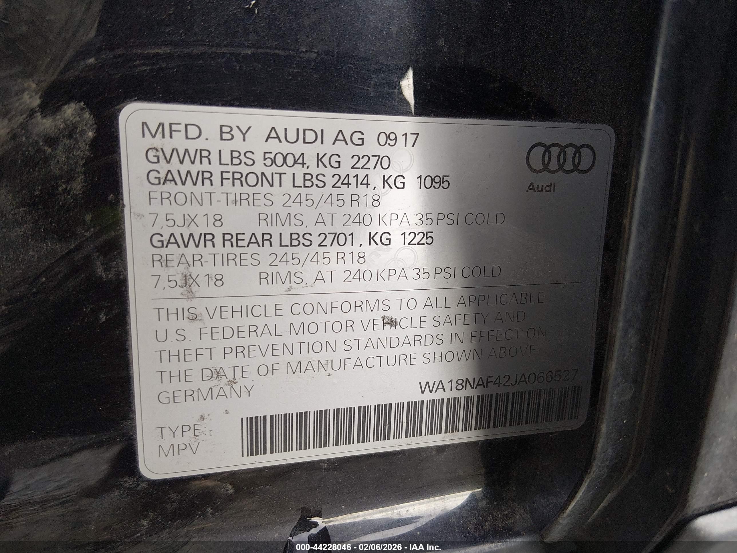 AUDI A4 image 9