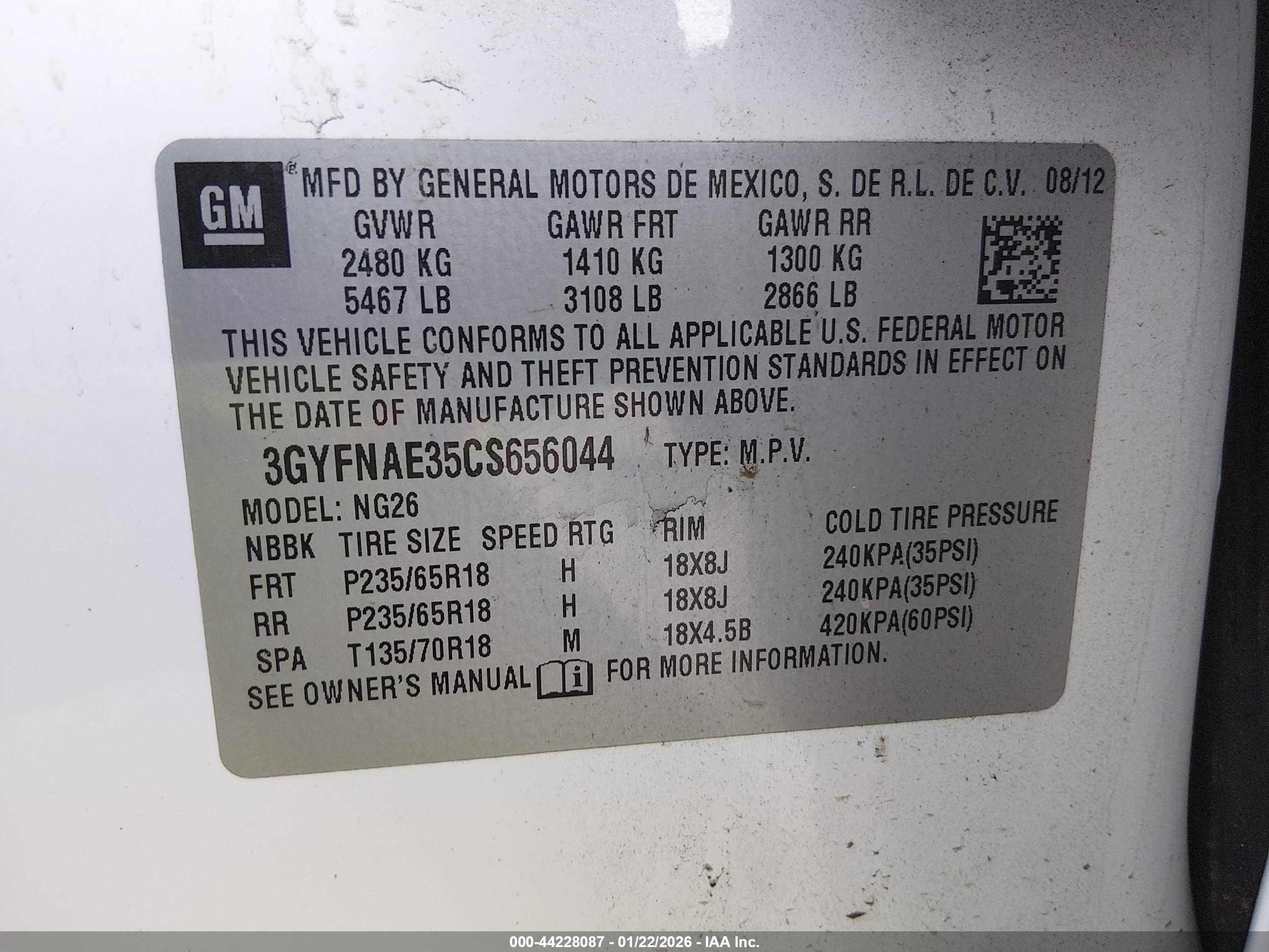 CADILLAC SRX image 9