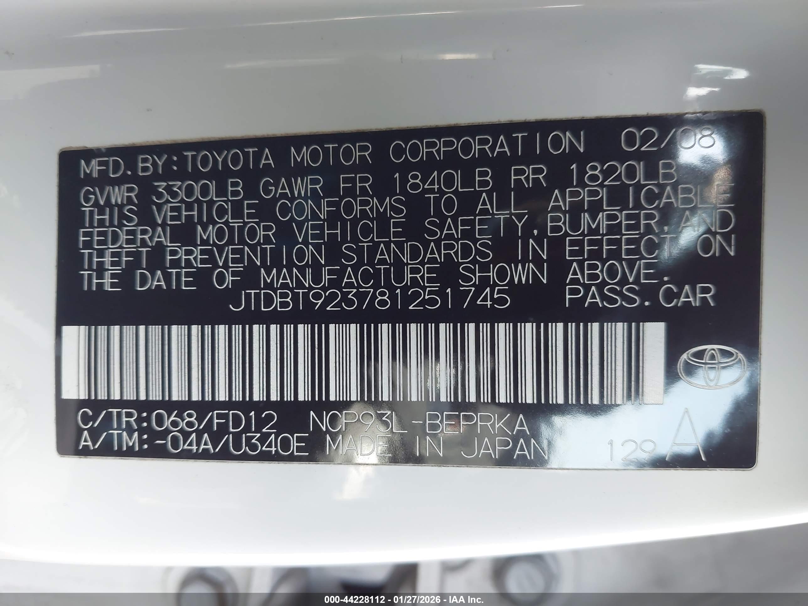 TOYOTA YARIS image 9