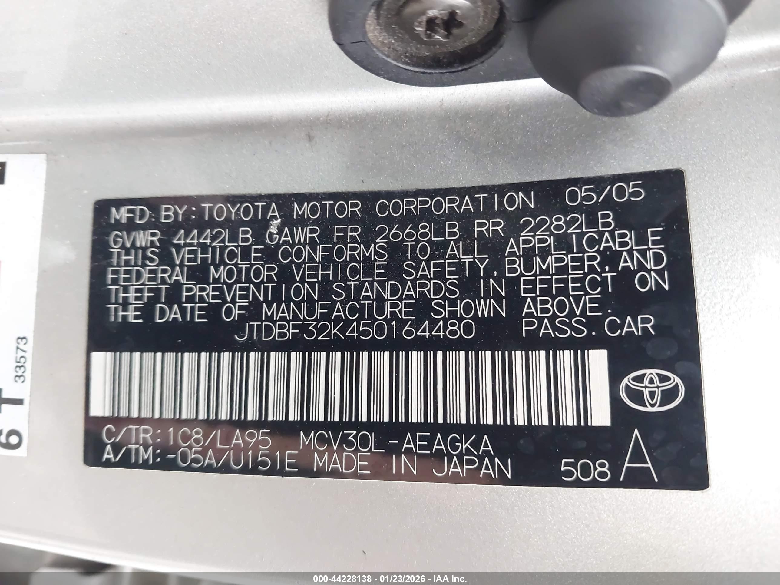 TOYOTA CAMRY image 9