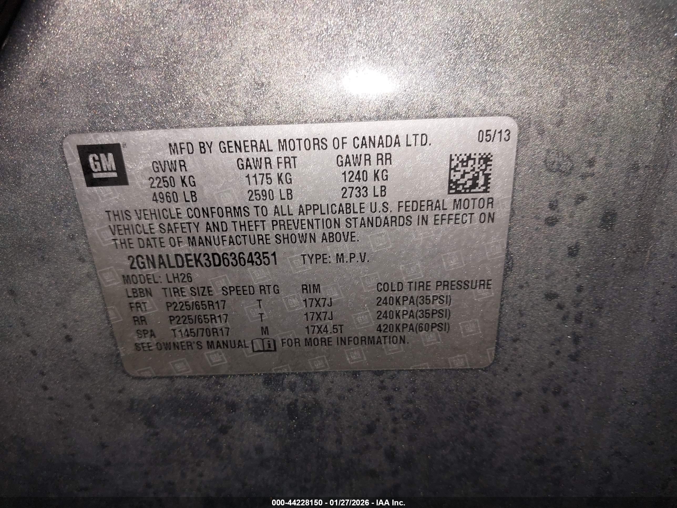 CHEVROLET EQUINOX image 9