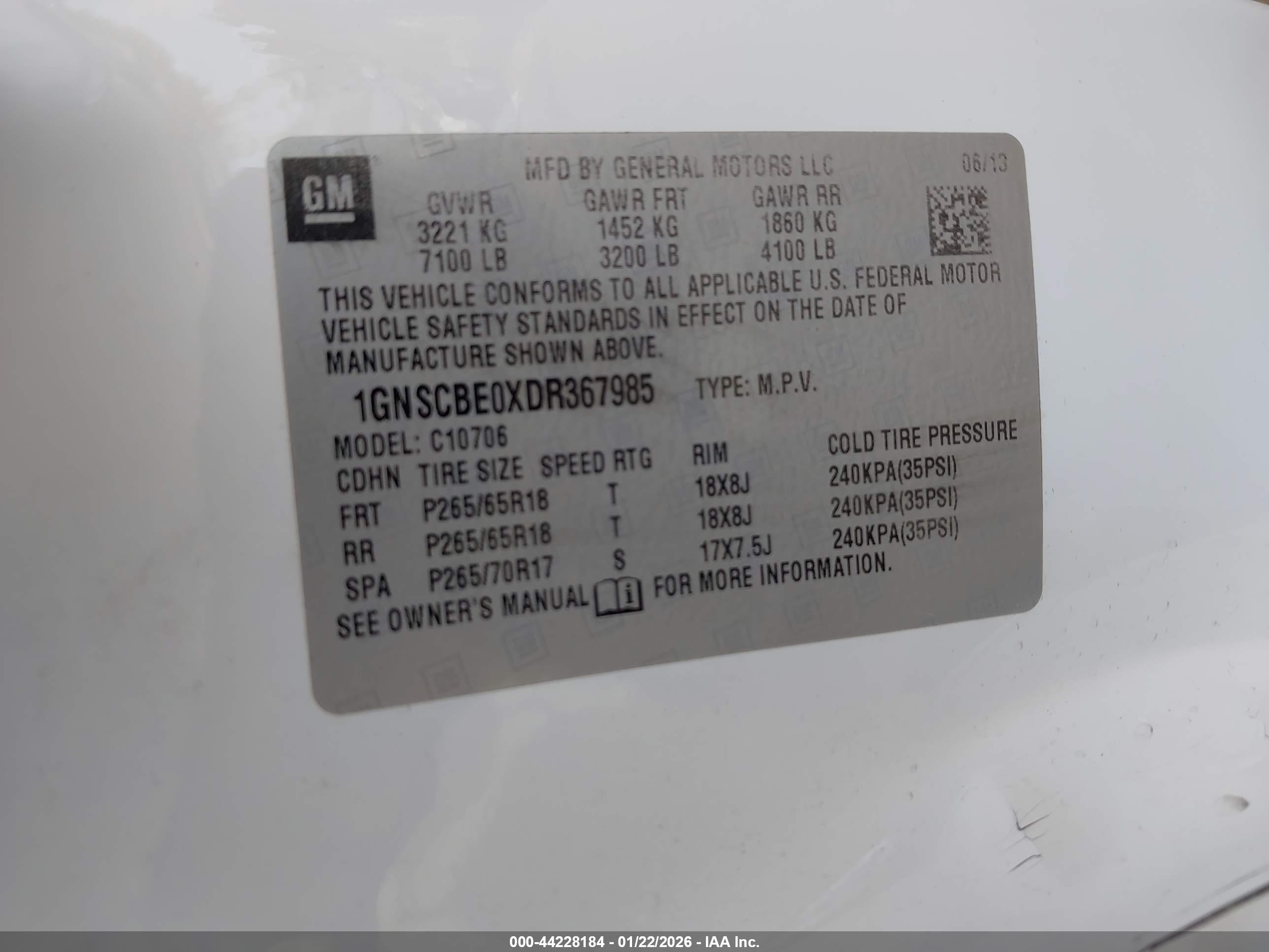 CHEVROLET TAHOE image 9