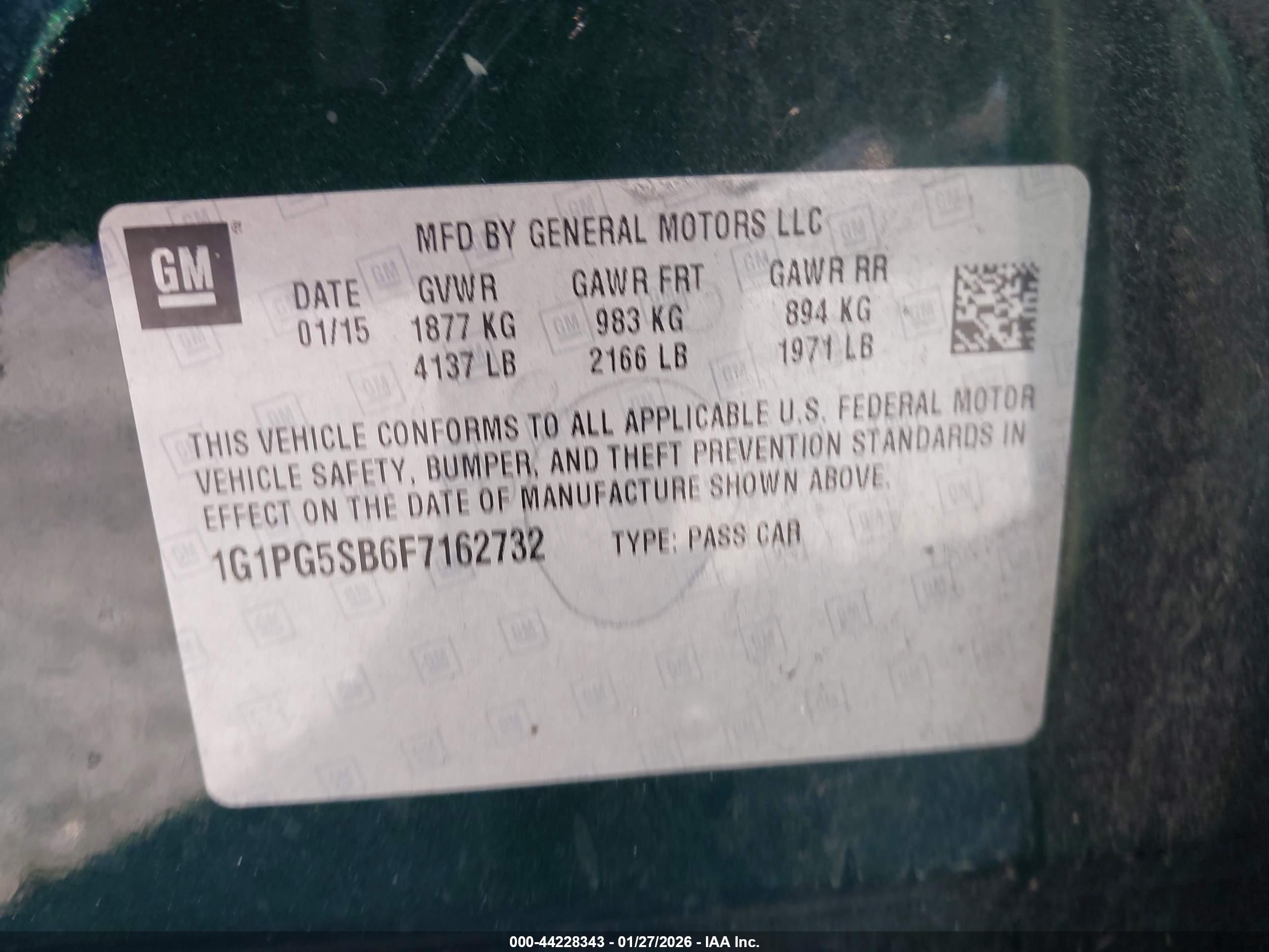 CHEVROLET CRUZE image 9