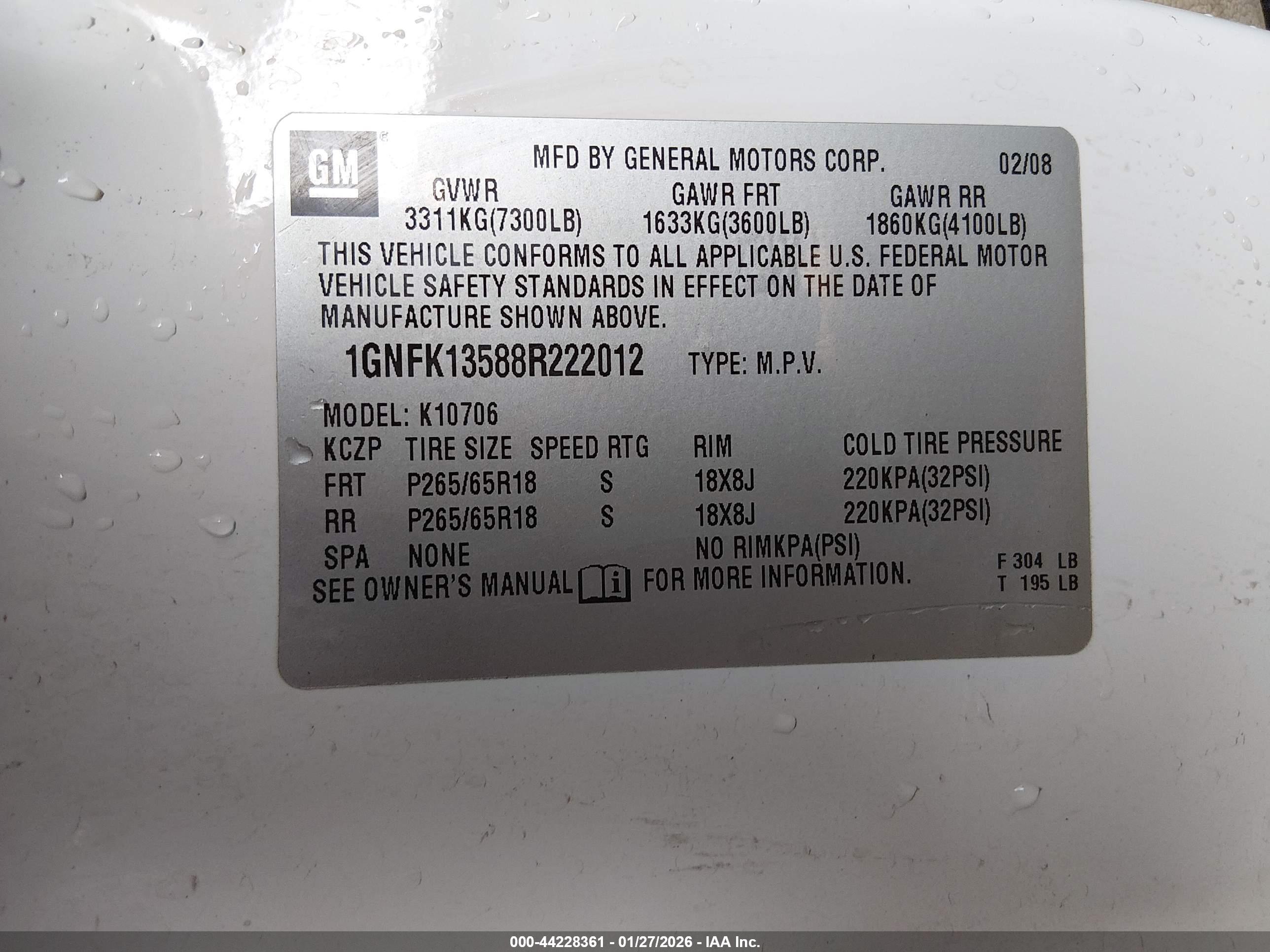 CHEVROLET TAHOE image 9