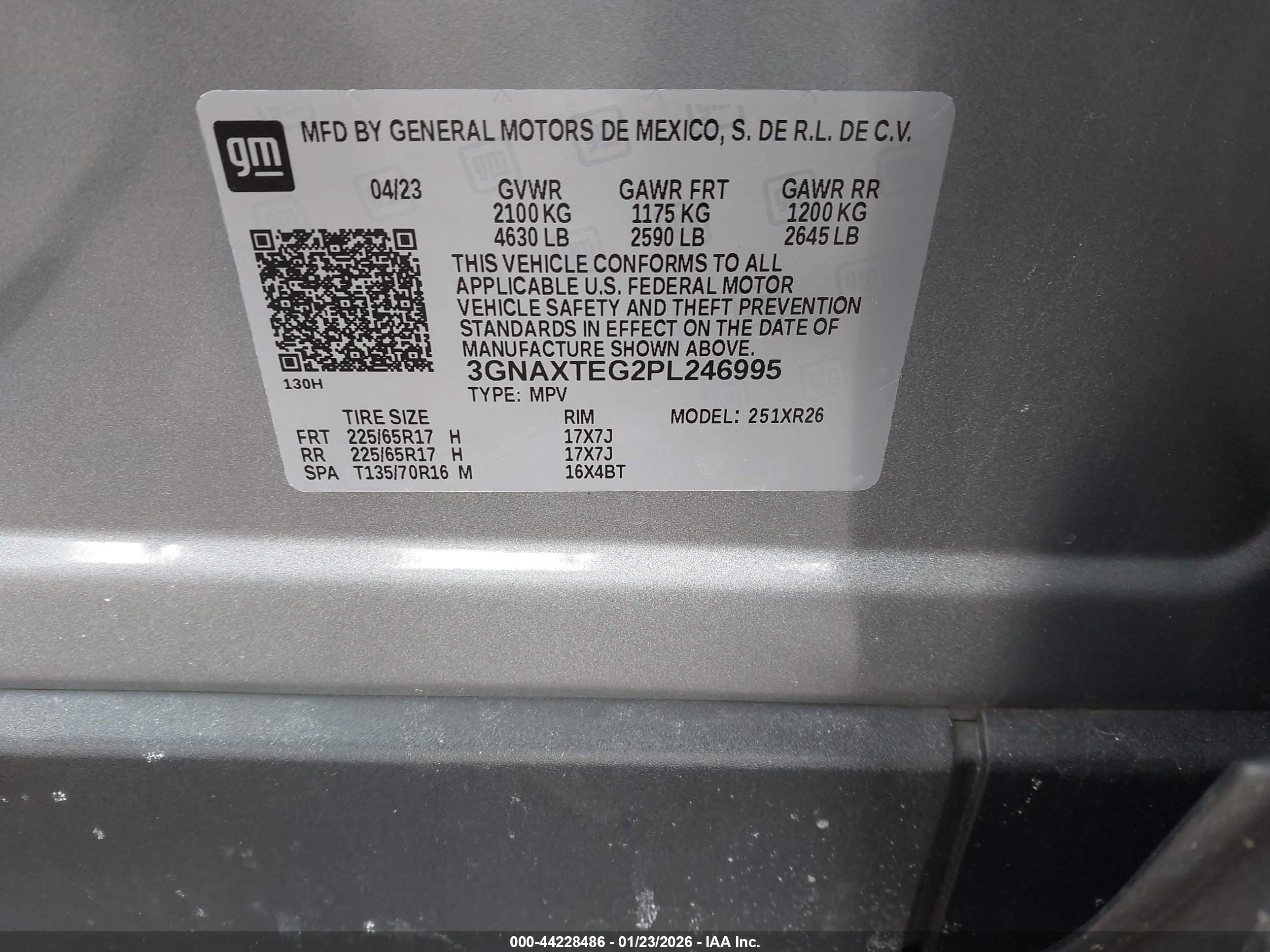 CHEVROLET EQUINOX image 9