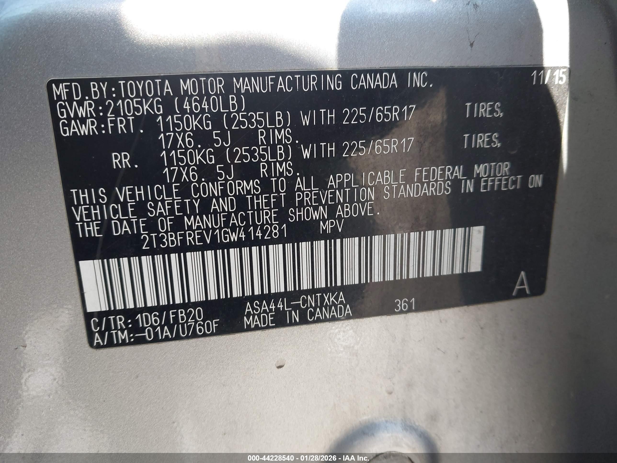 TOYOTA RAV4 image 9