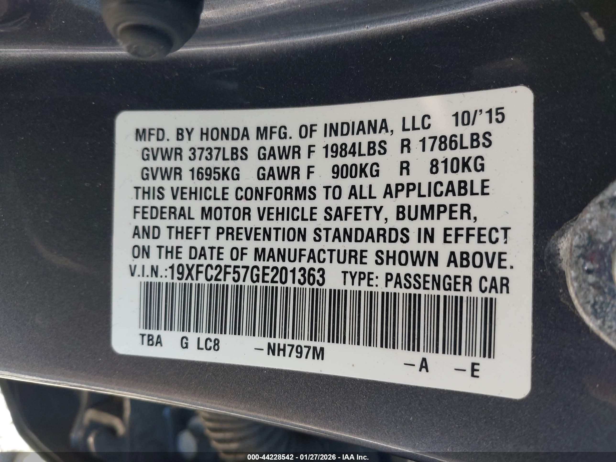 HONDA CIVIC image 9