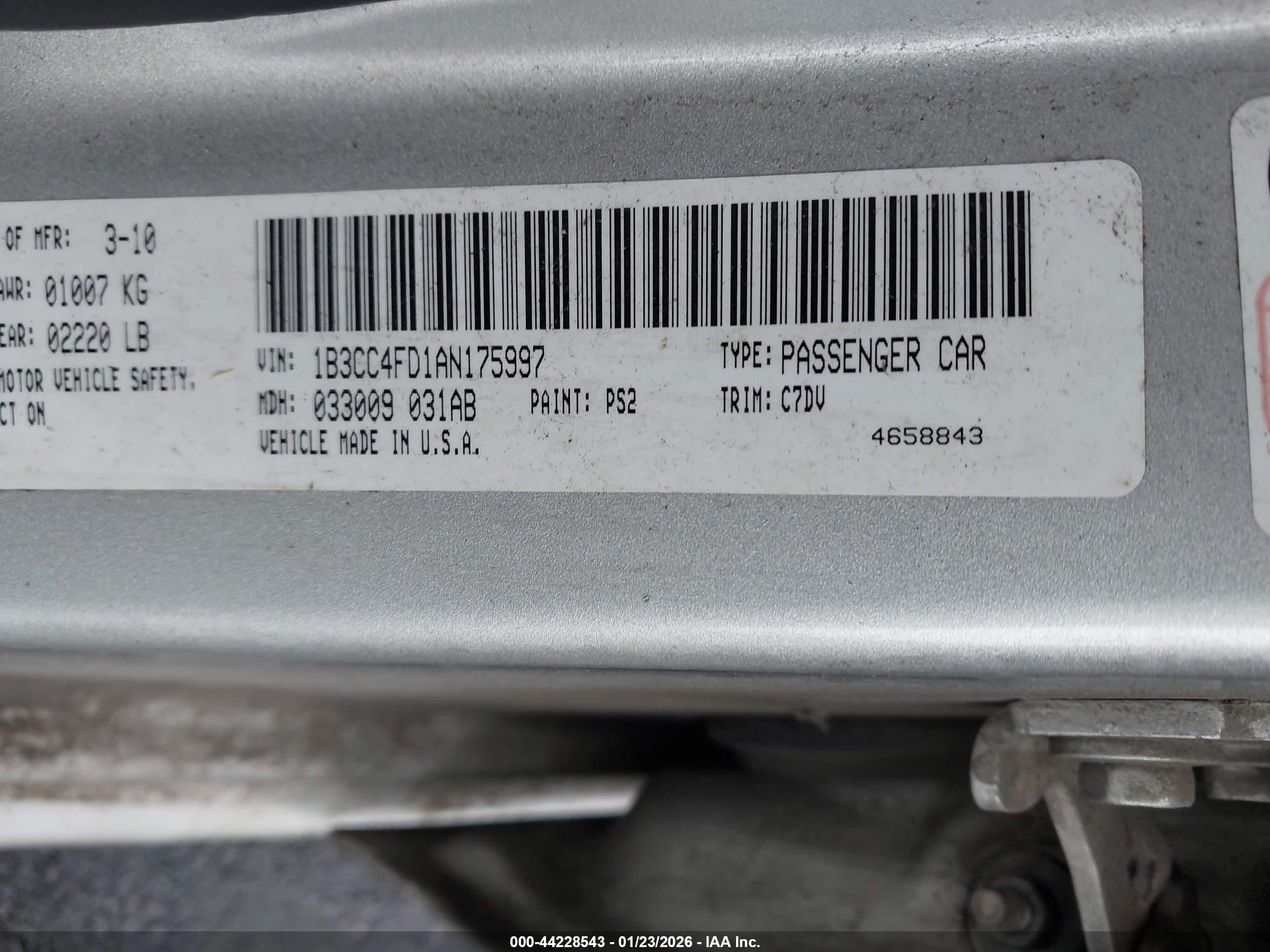 DODGE AVENGER image 9