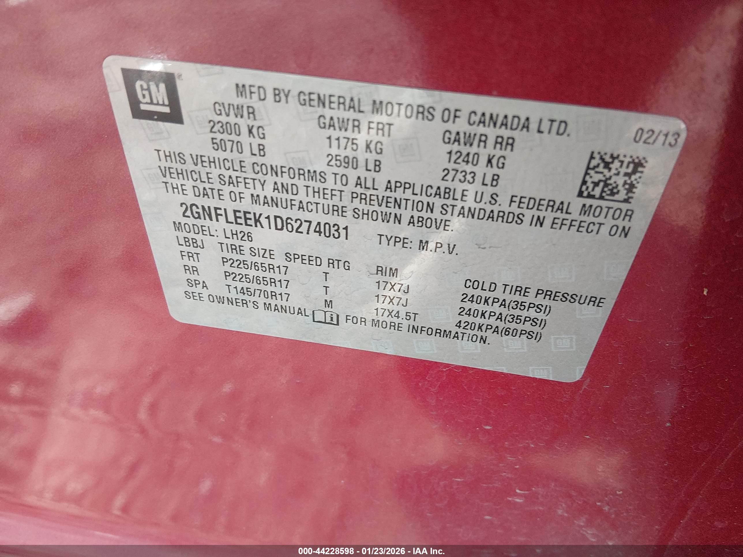 CHEVROLET EQUINOX image 9