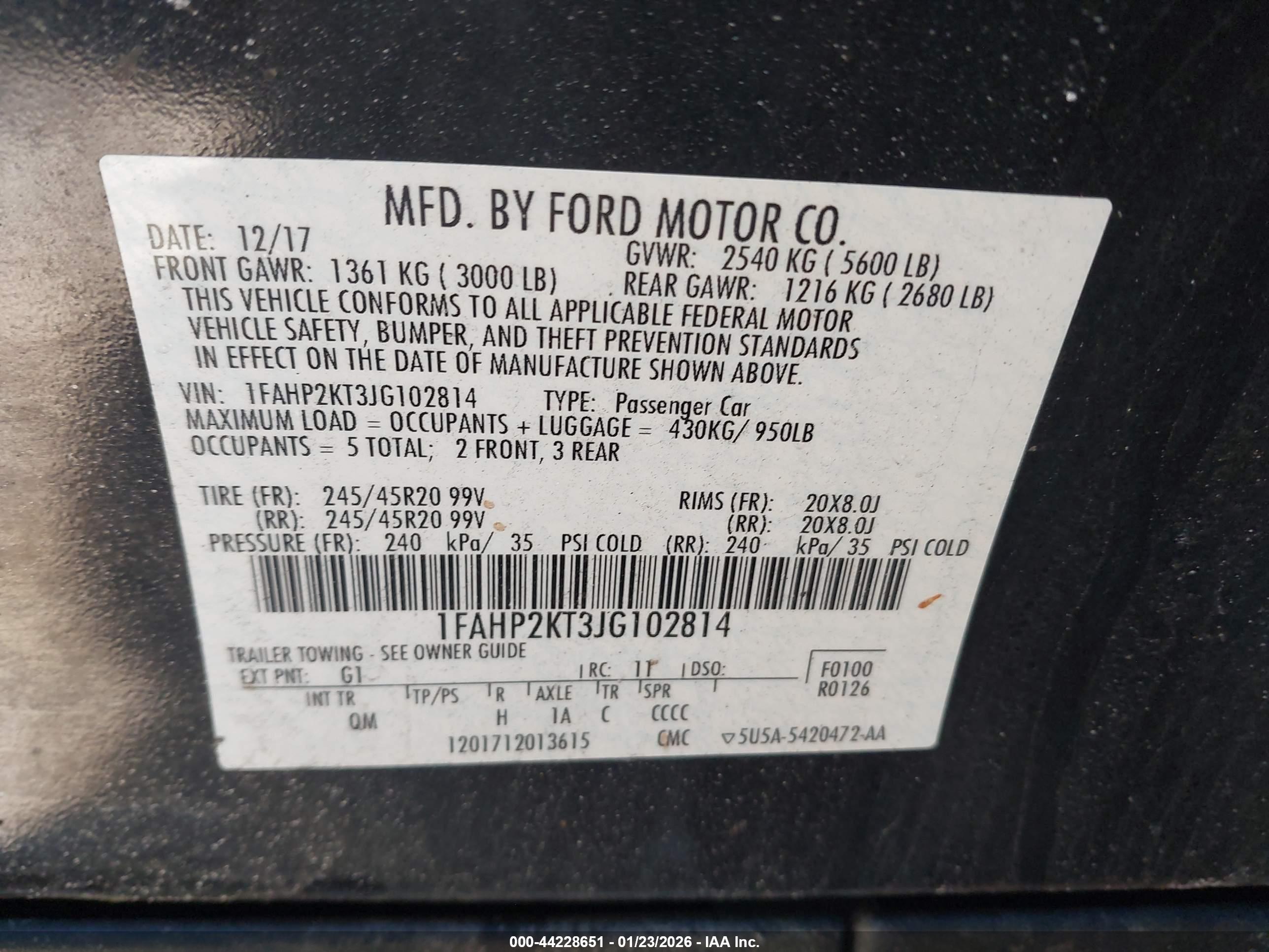 FORD TAURUS image 9
