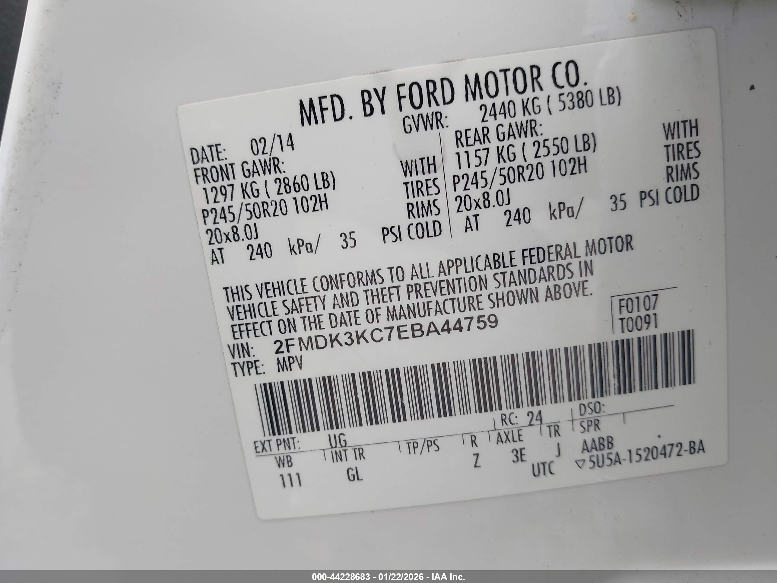 FORD EDGE image 9