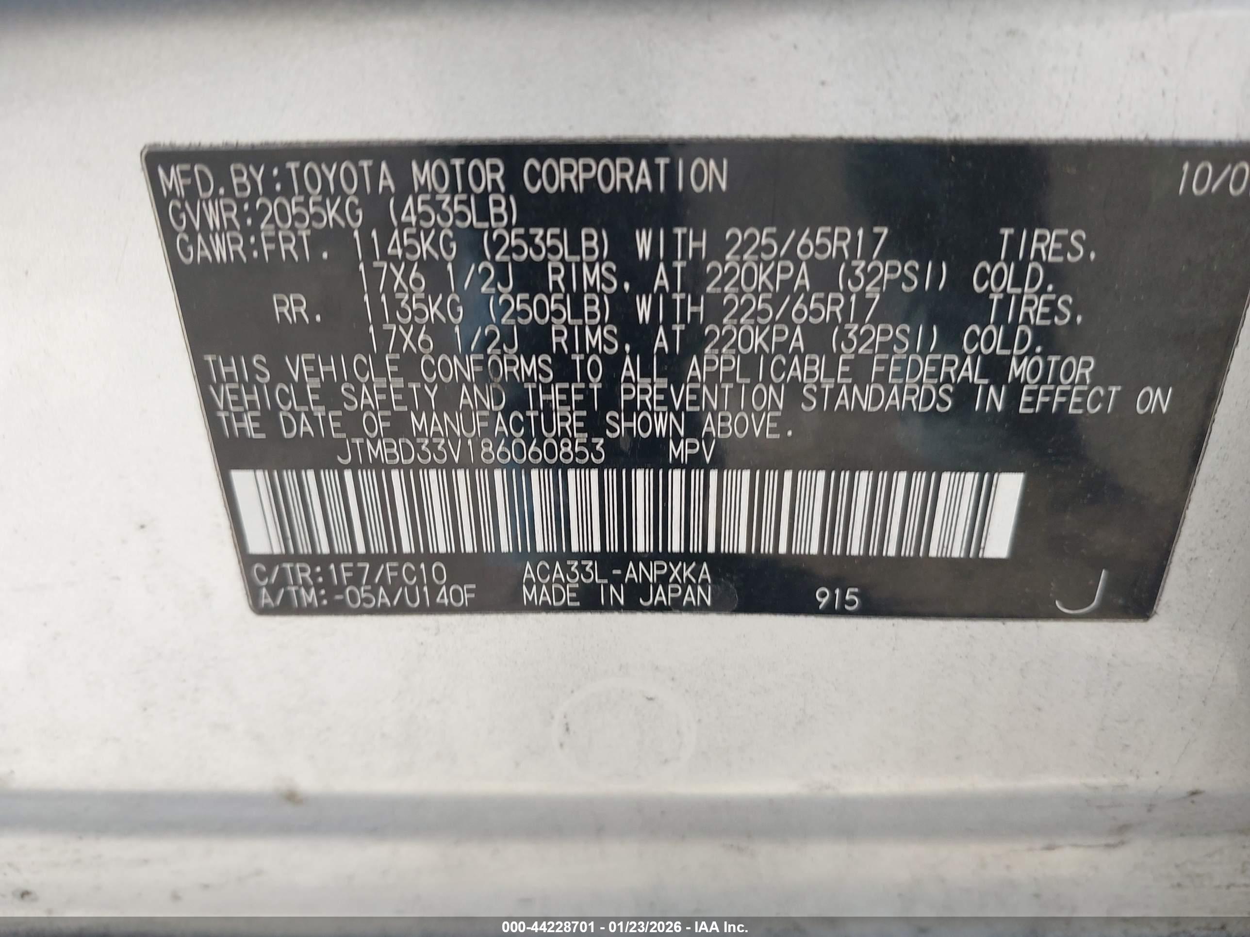 TOYOTA RAV4 image 9