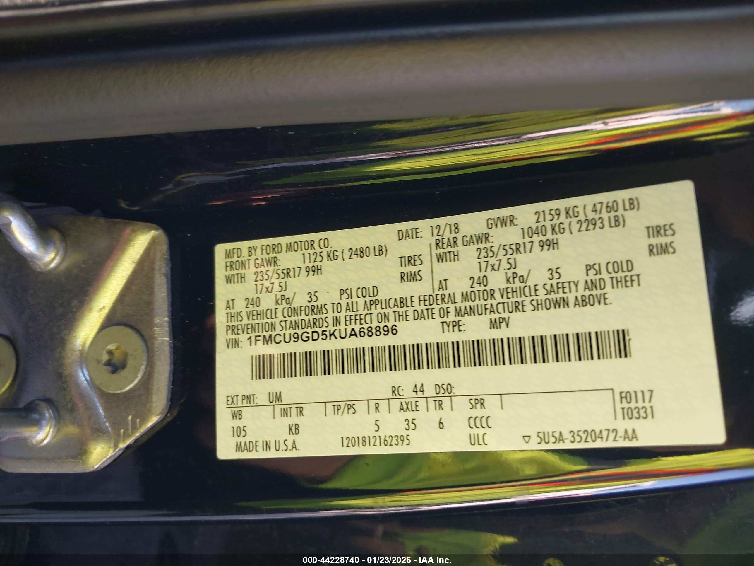 FORD ESCAPE image 9