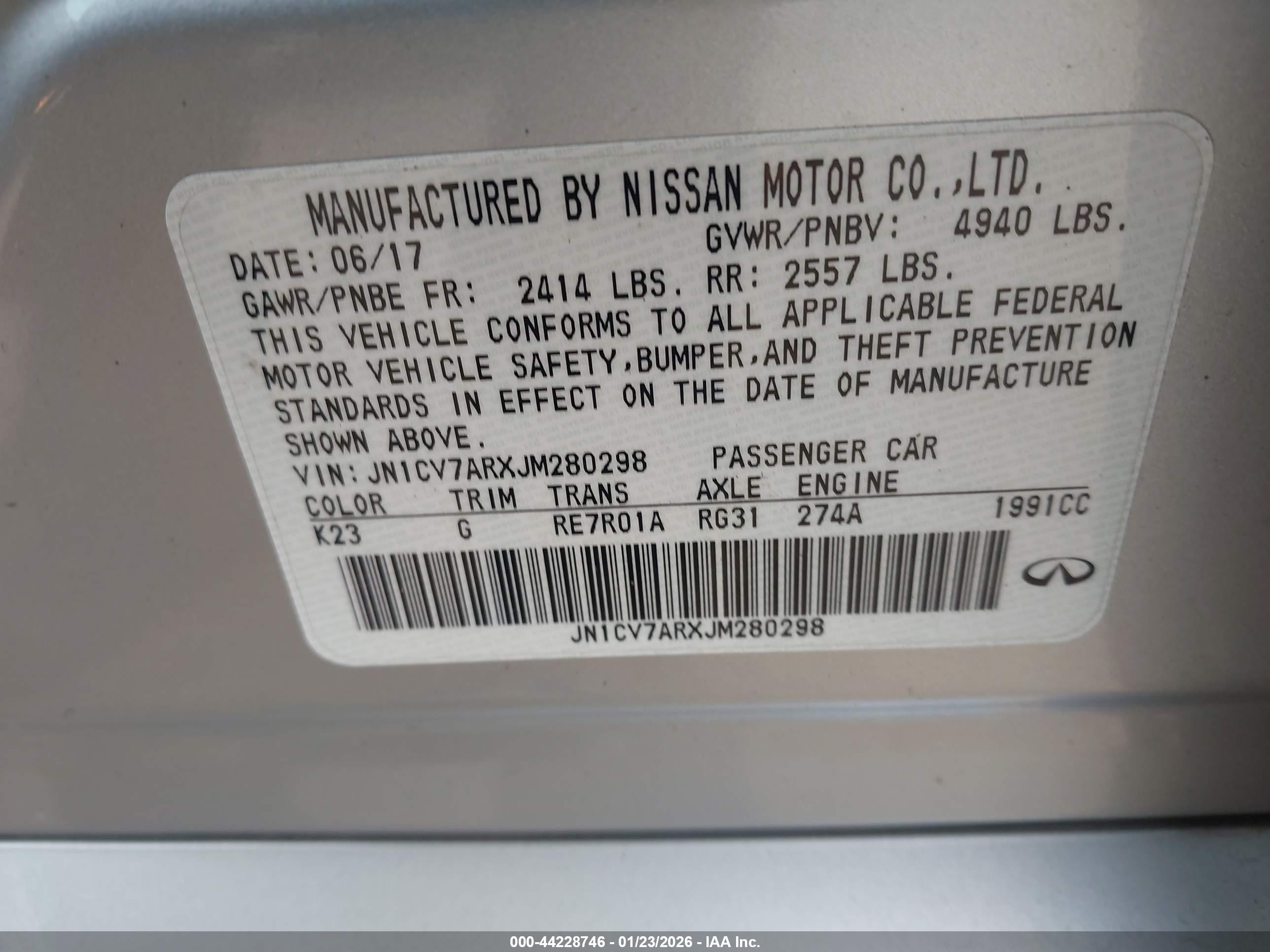 INFINITI Q50 image 9
