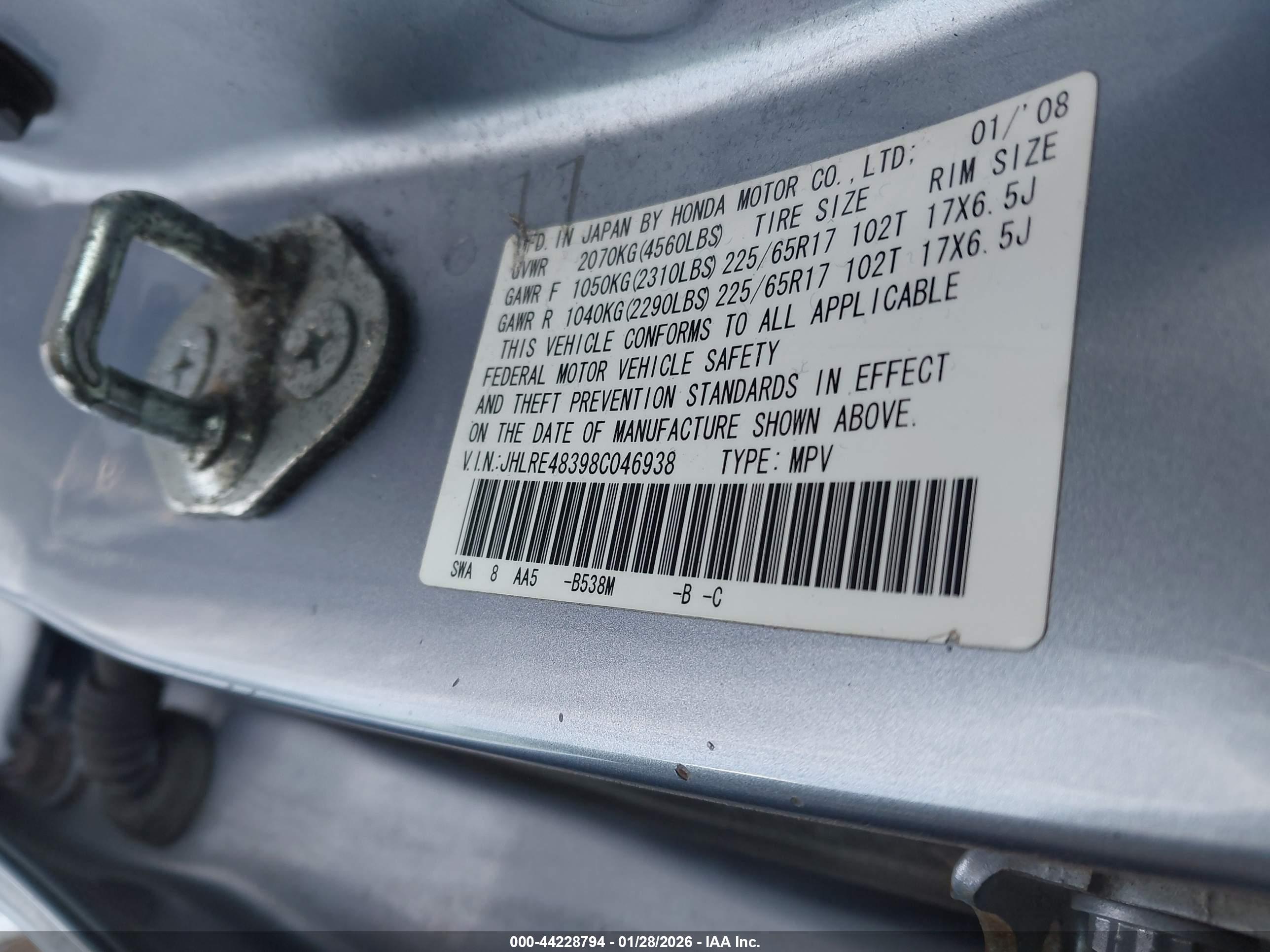 HONDA CR-V image 9