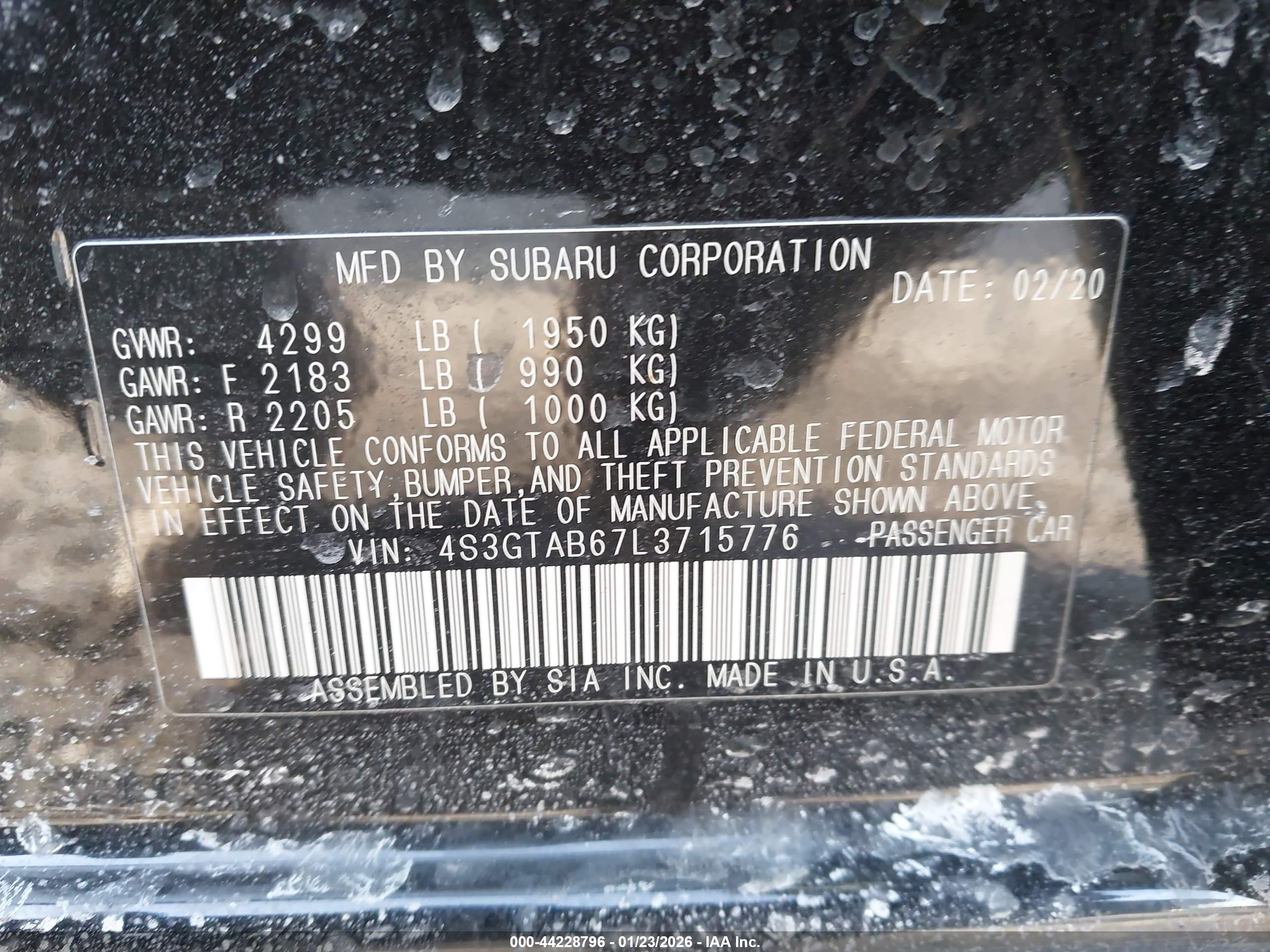 SUBARU IMPREZA image 9