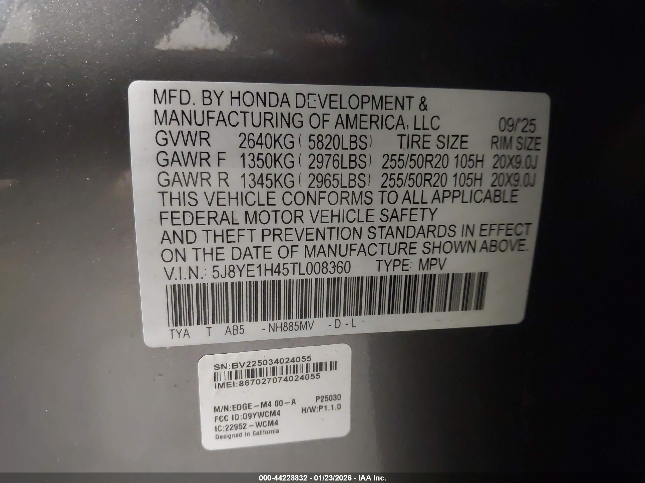 ACURA MDX image 9