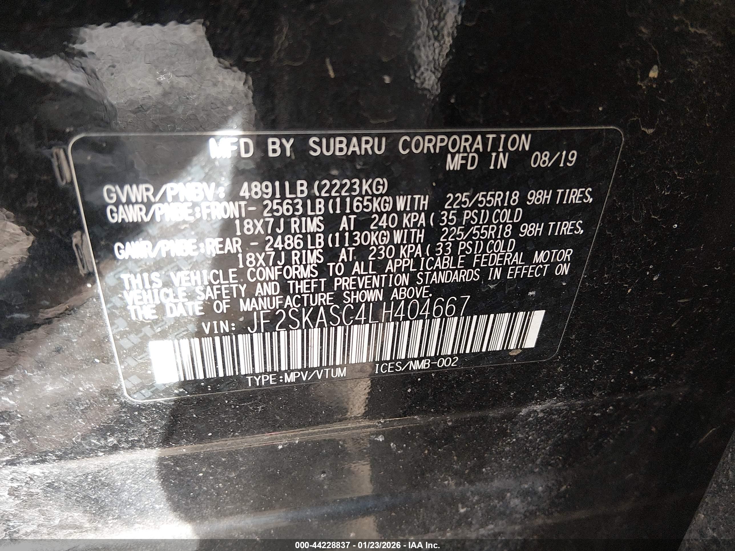 SUBARU FORESTER image 9