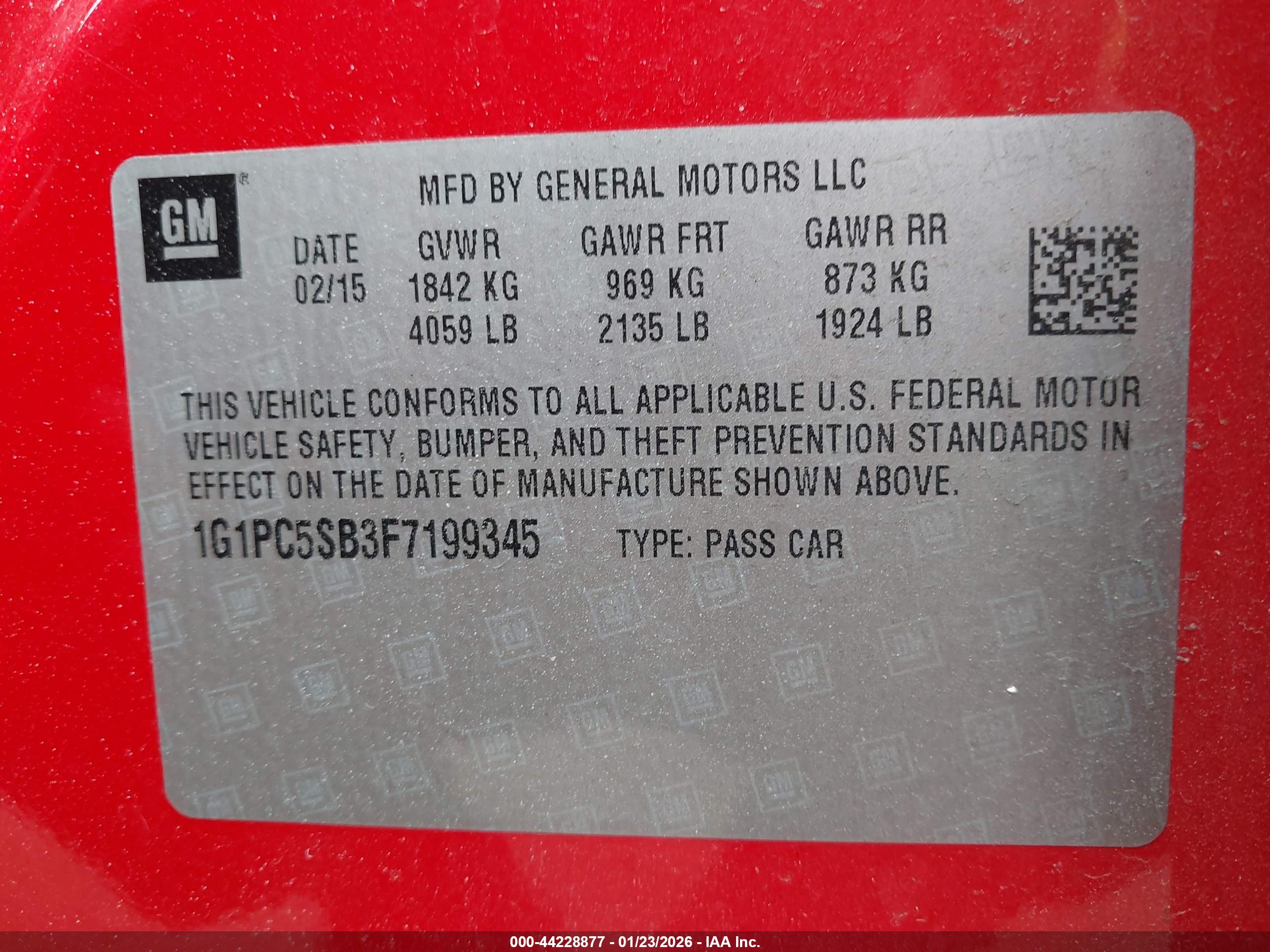 CHEVROLET CRUZE image 9