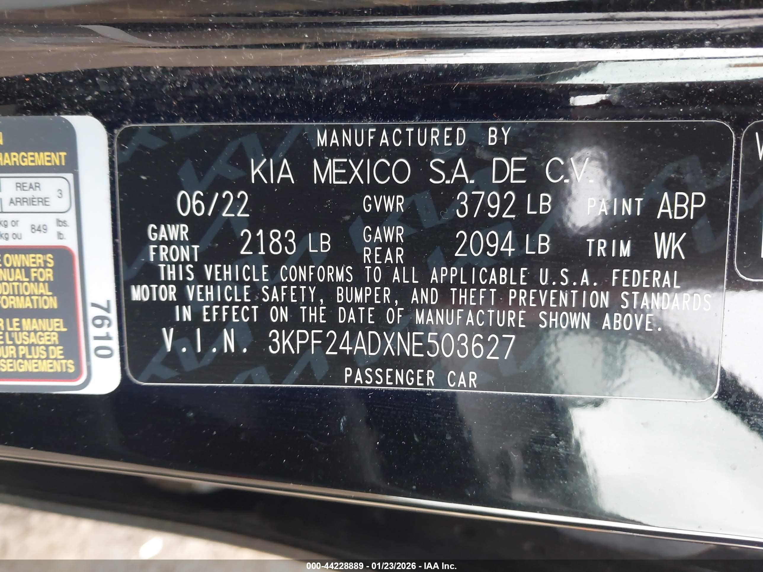 KIA FORTE image 9