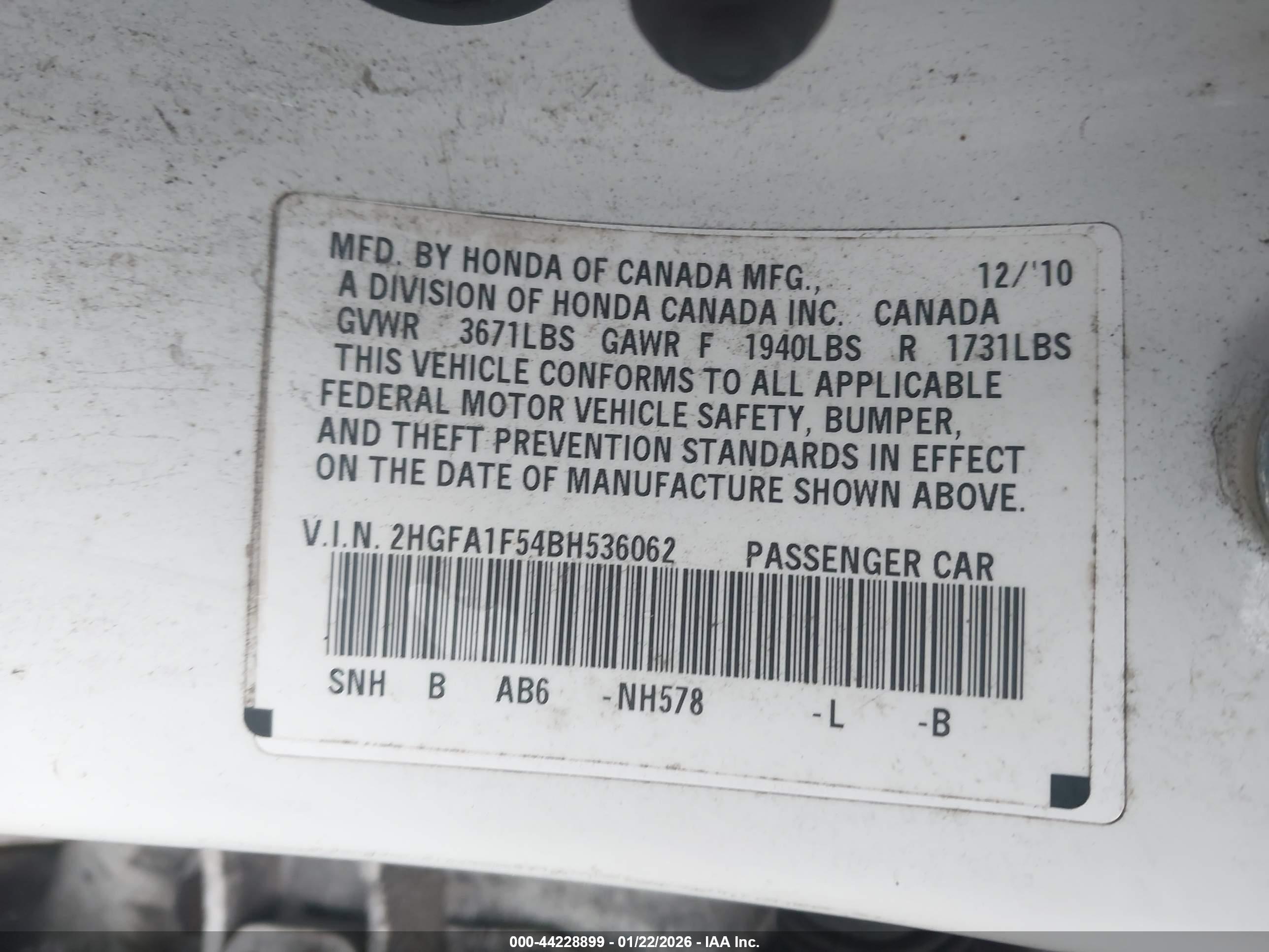 HONDA CIVIC image 9