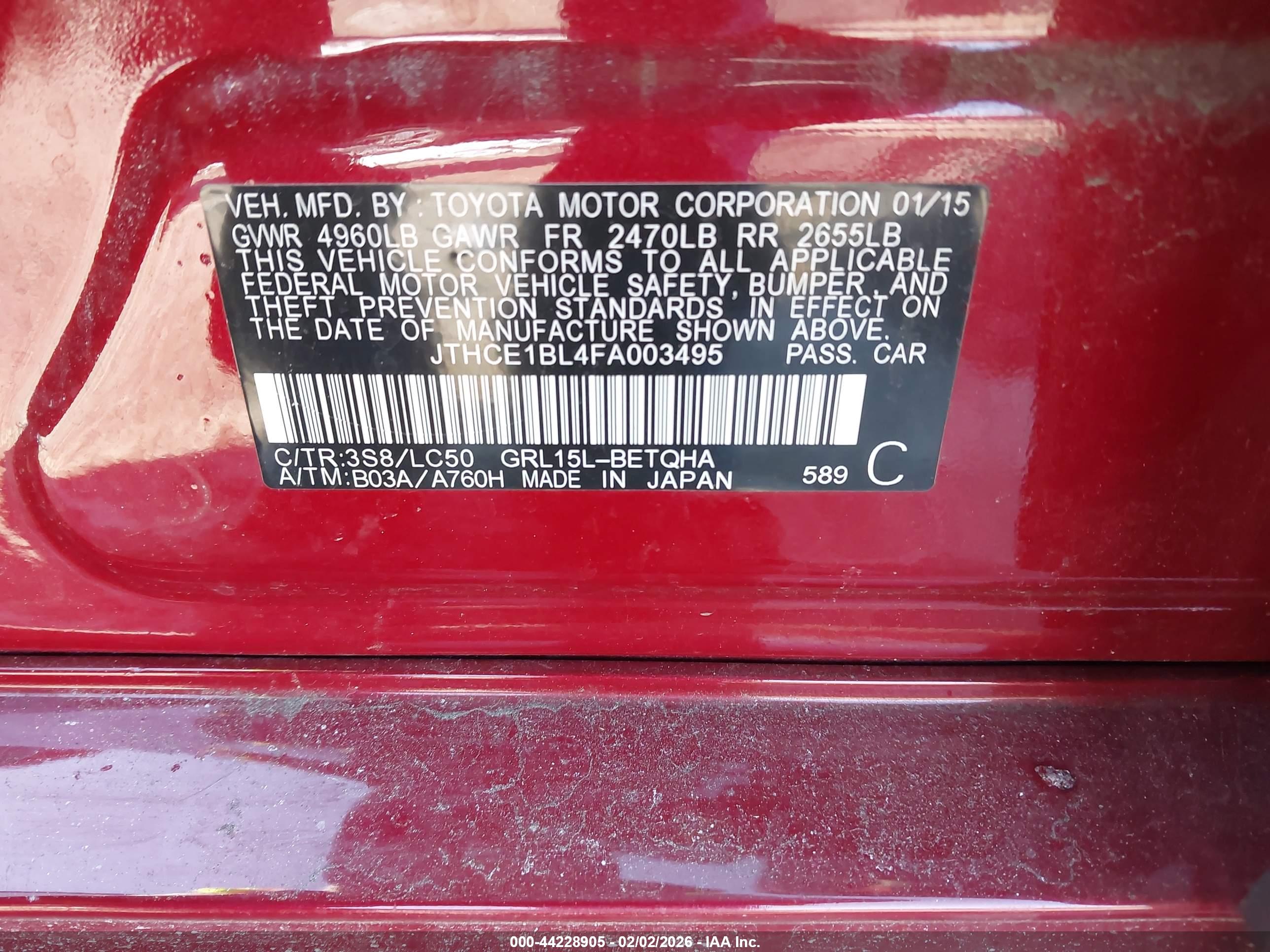 LEXUS GS image 9