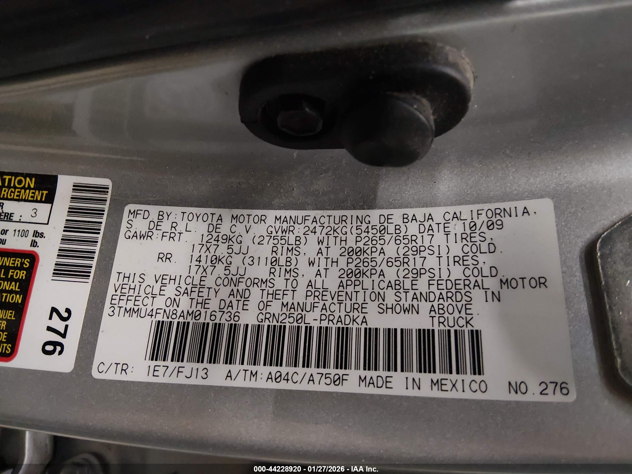 TOYOTA TACOMA image 9