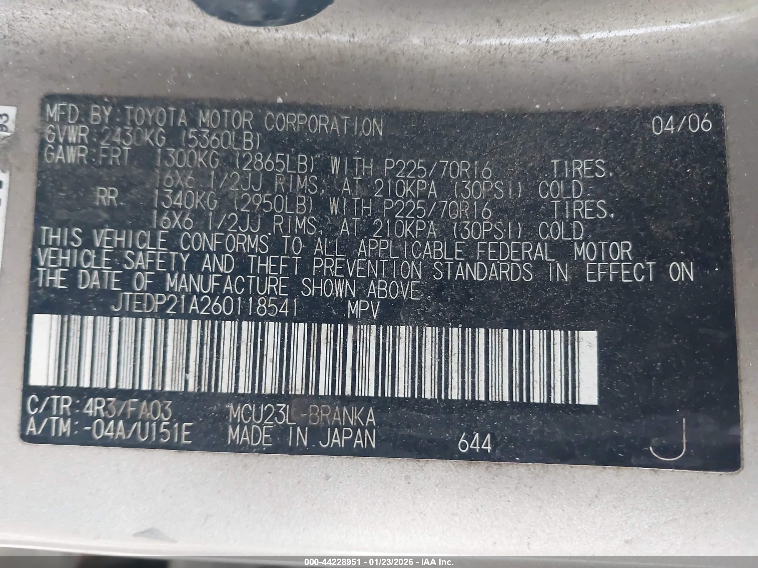 TOYOTA HIGHLANDER image 9