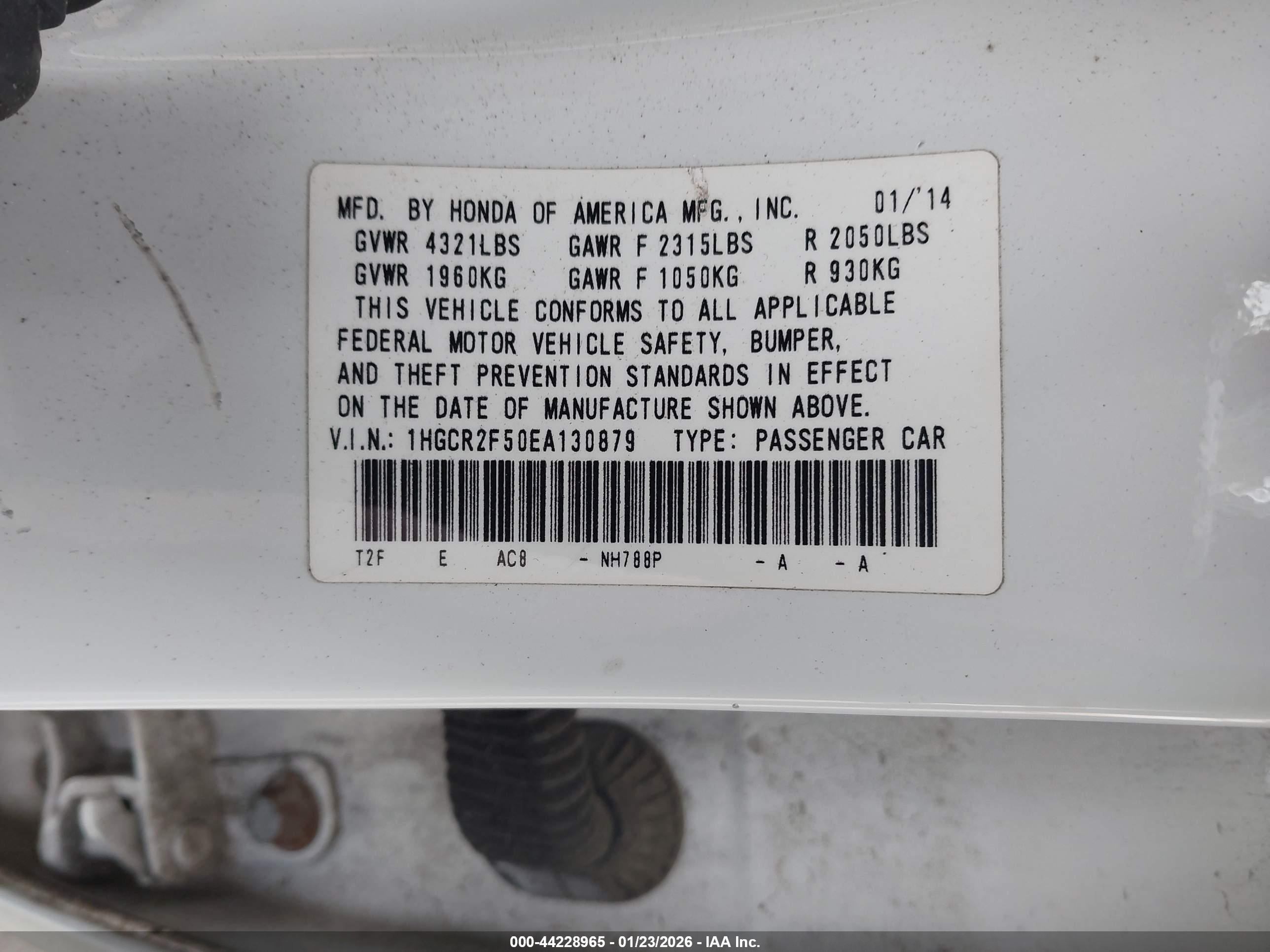 HONDA ACCORD image 9