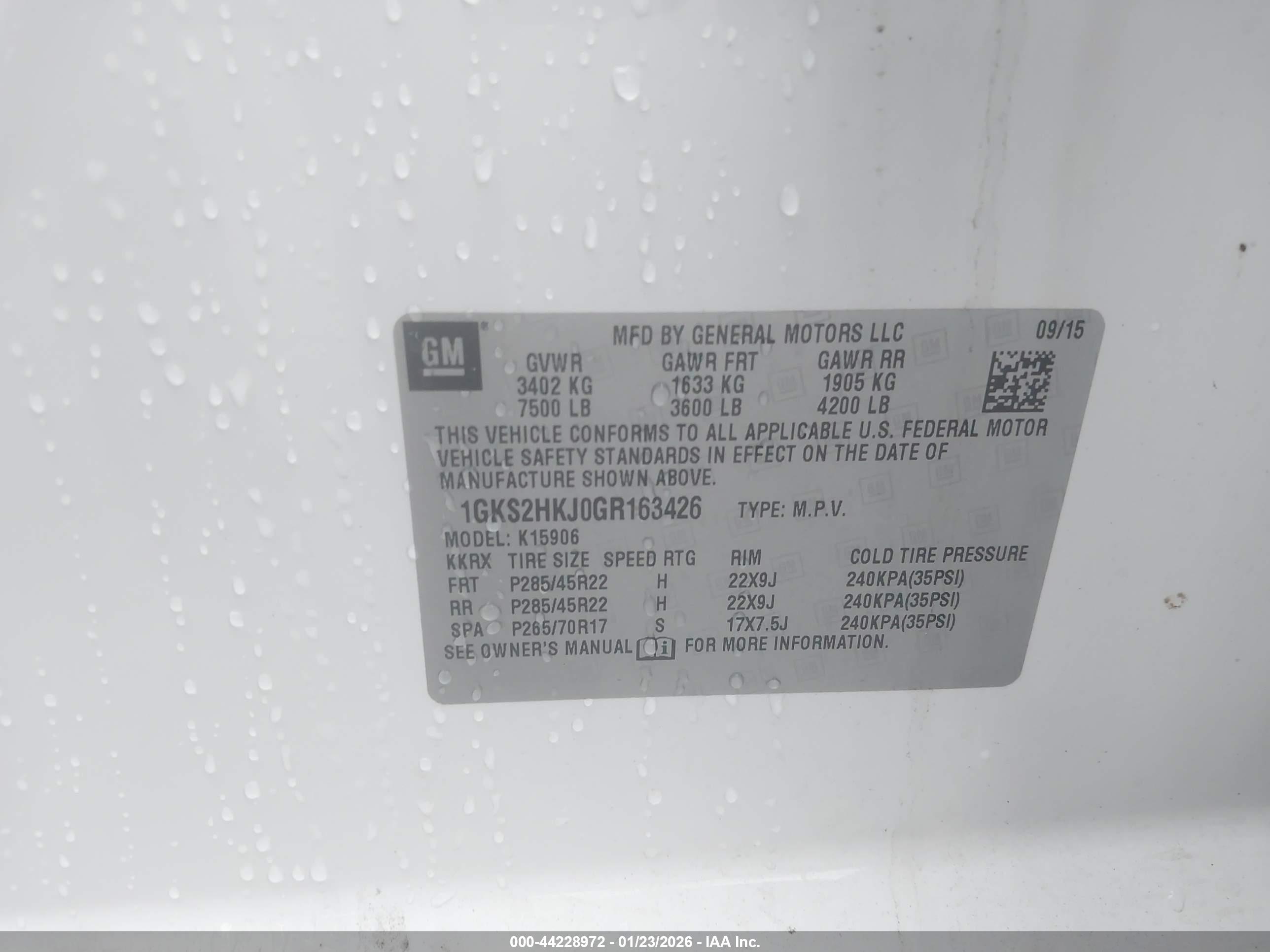 GMC YUKON image 9