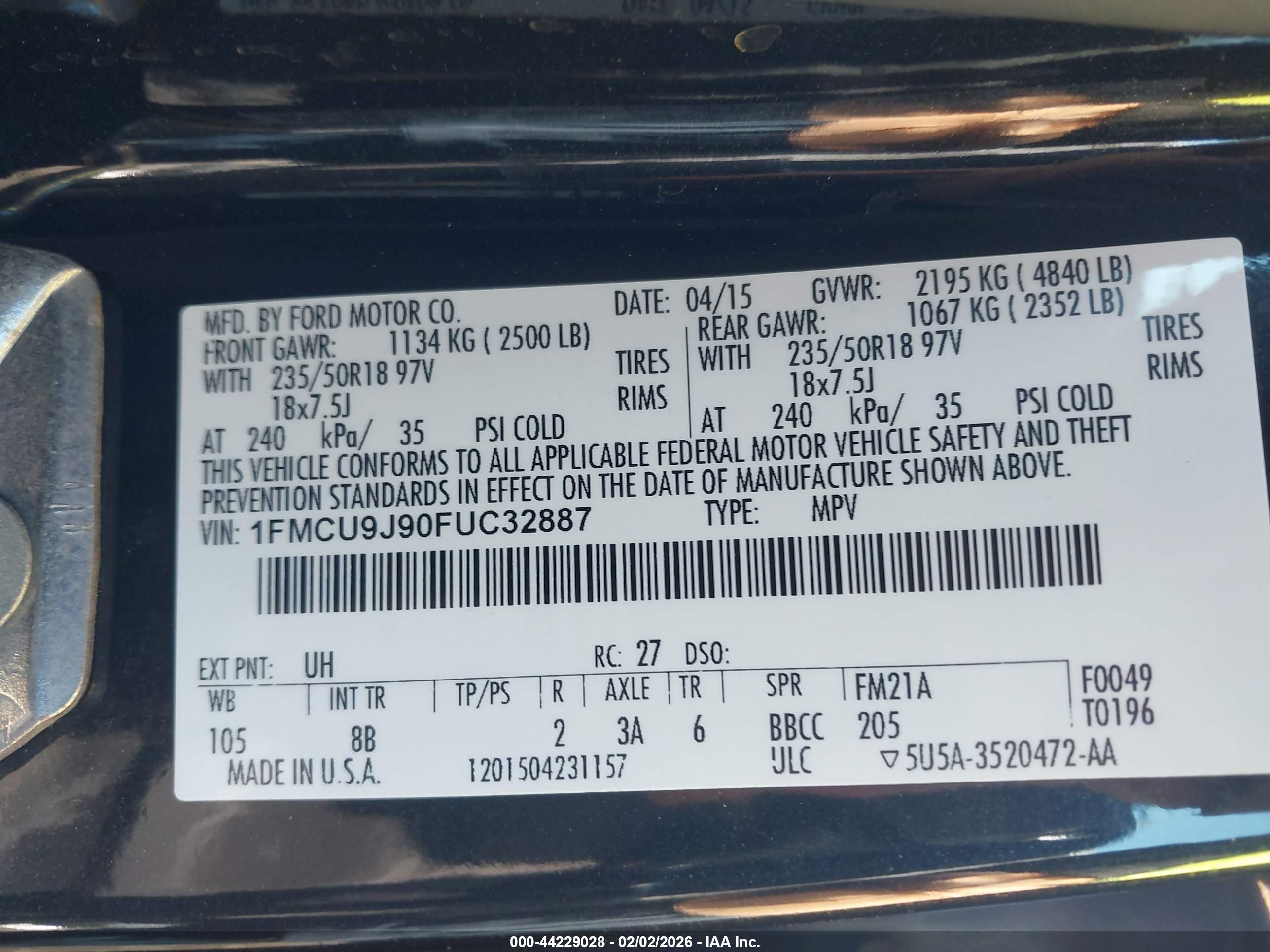 FORD ESCAPE image 9