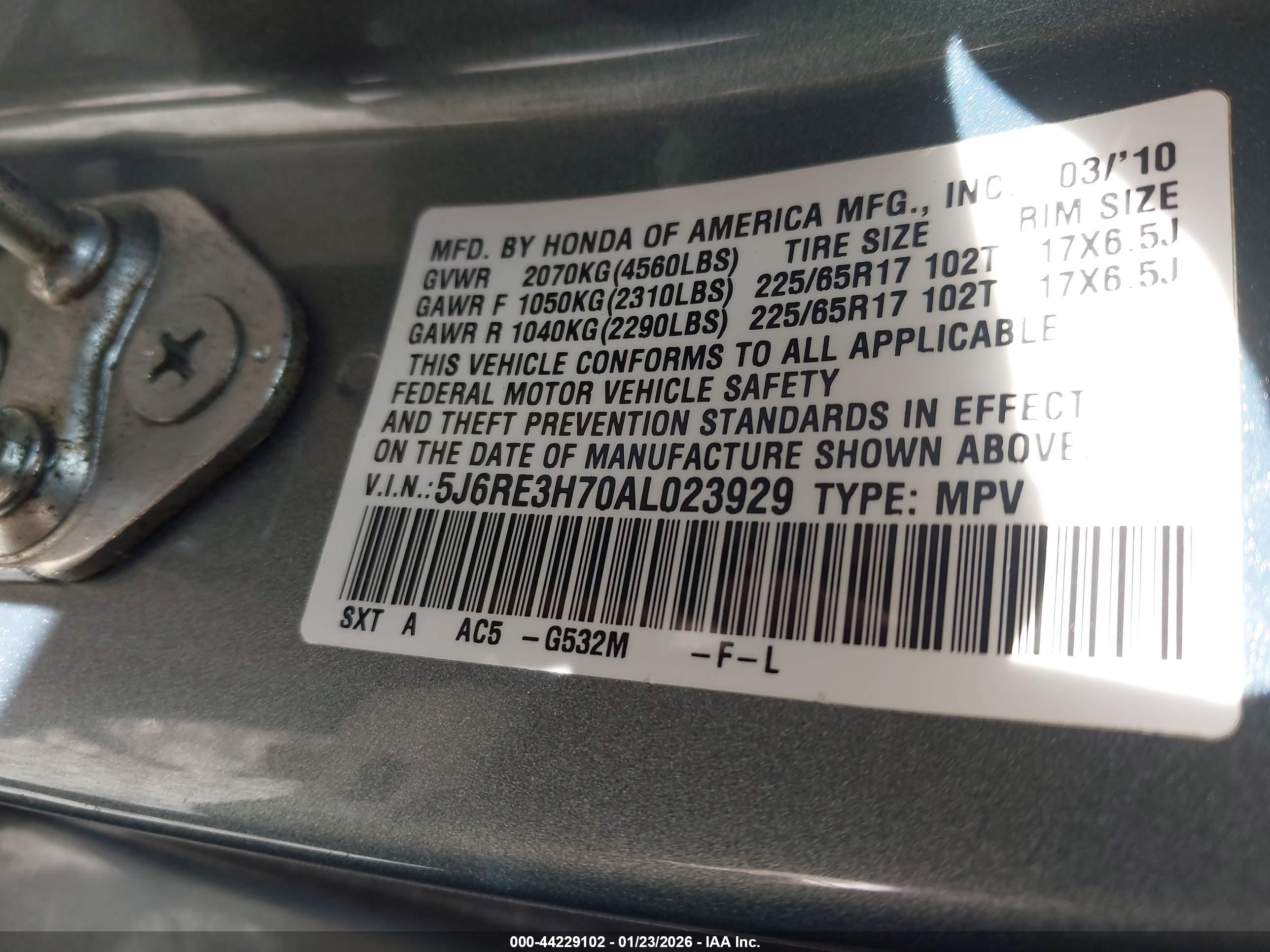 HONDA CR-V image 9