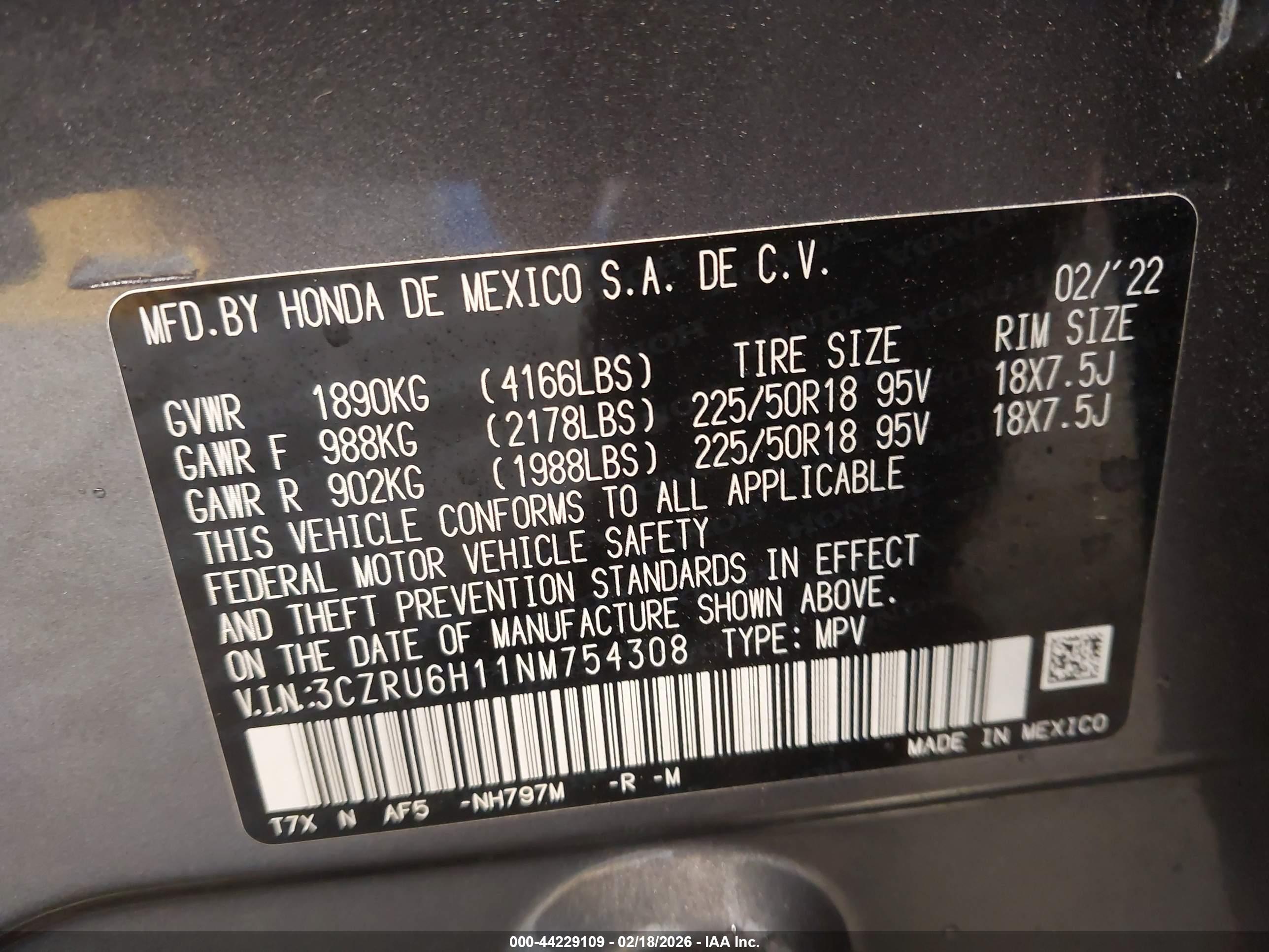 HONDA HR-V image 9