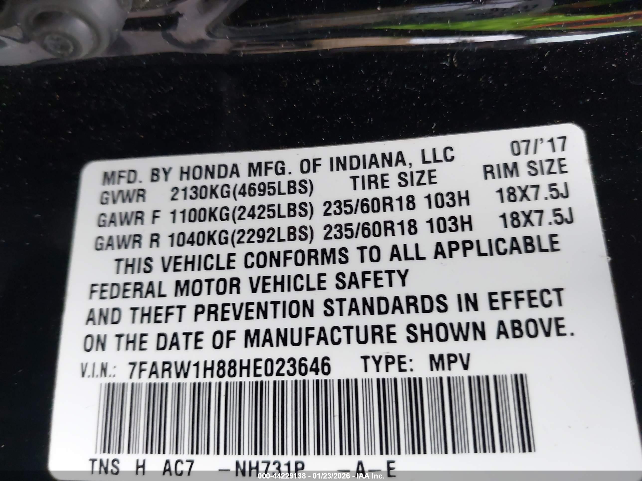 HONDA CR-V image 9