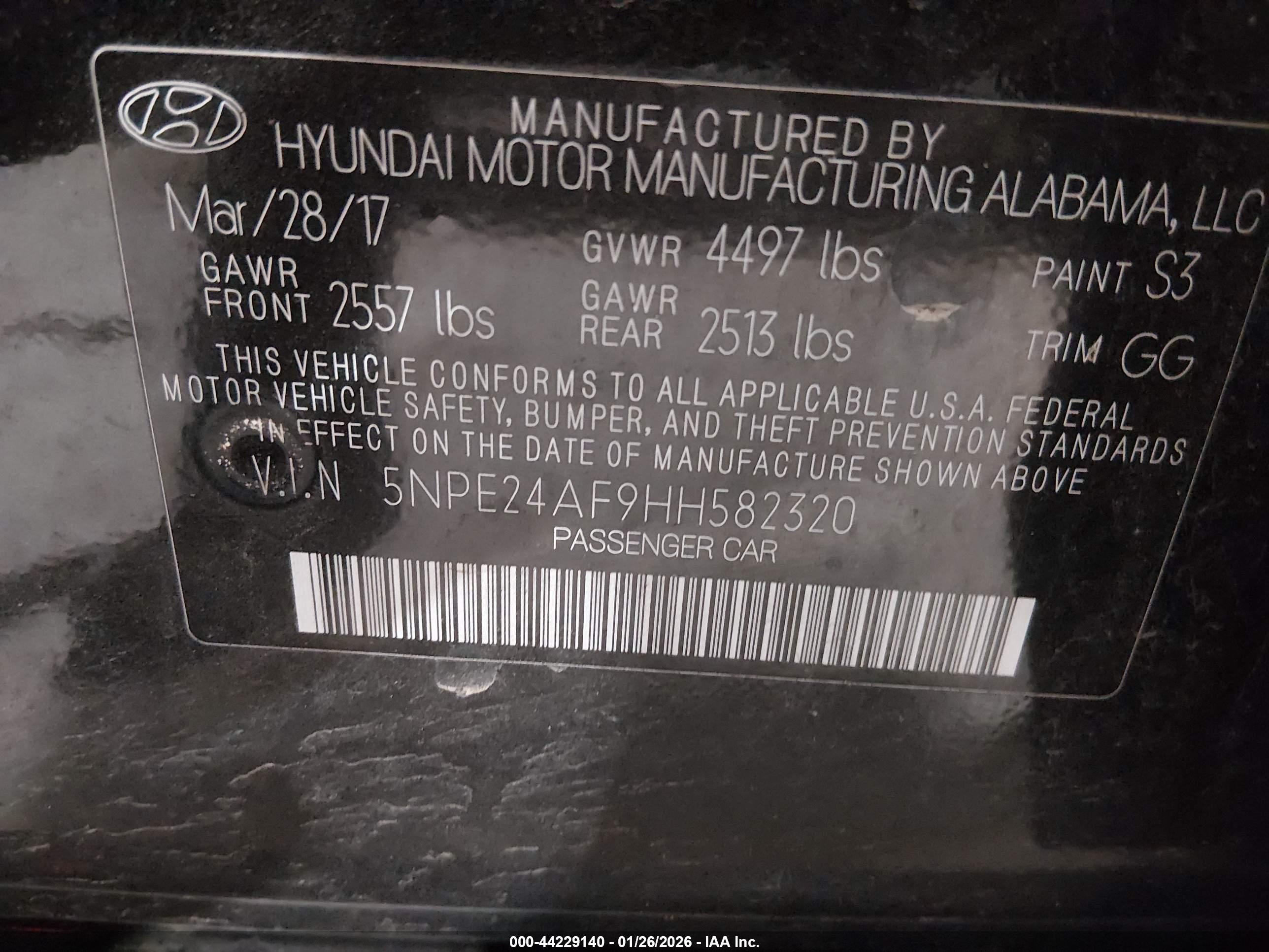 HYUNDAI SONATA image 9