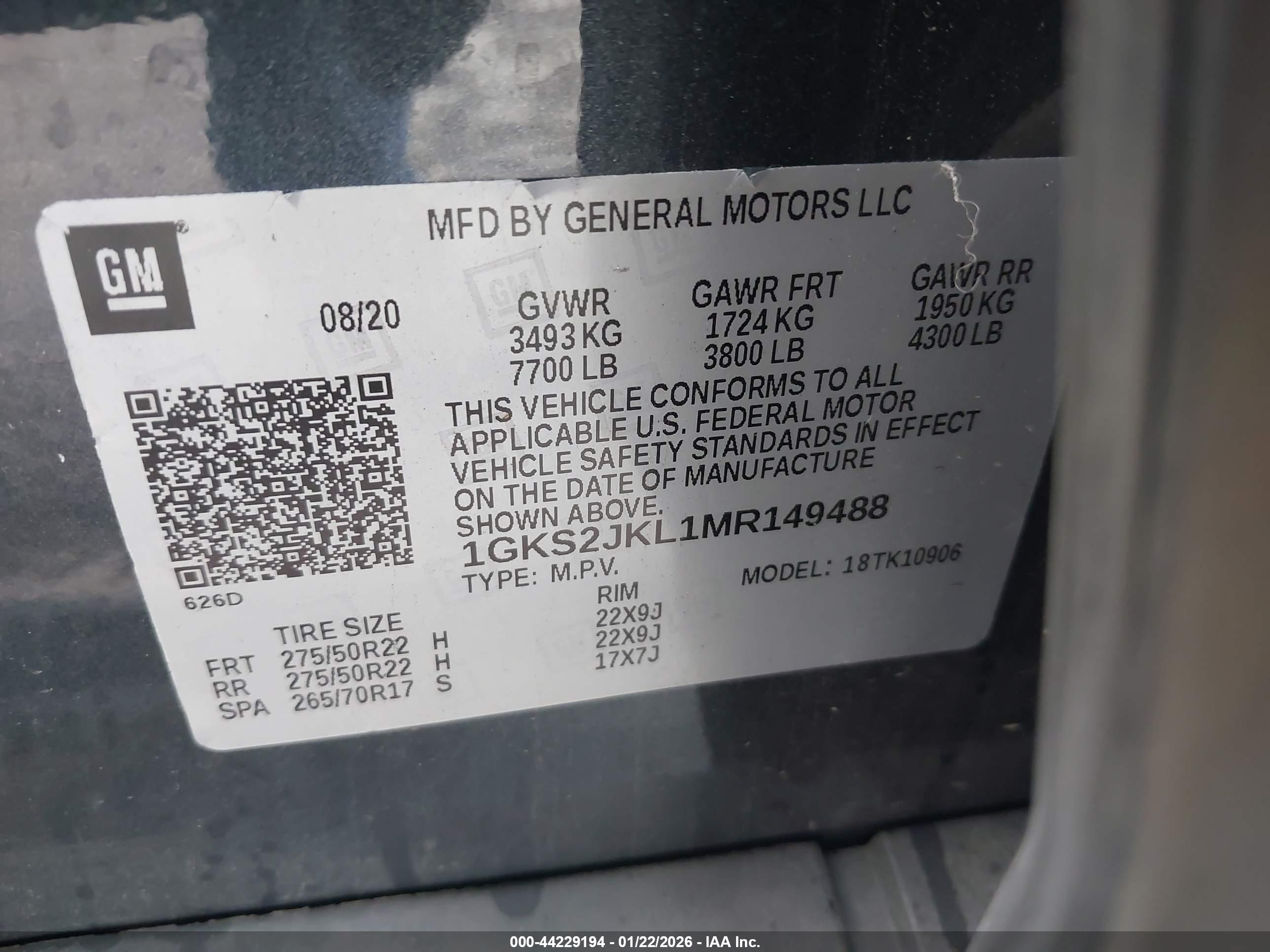 GMC YUKON image 9