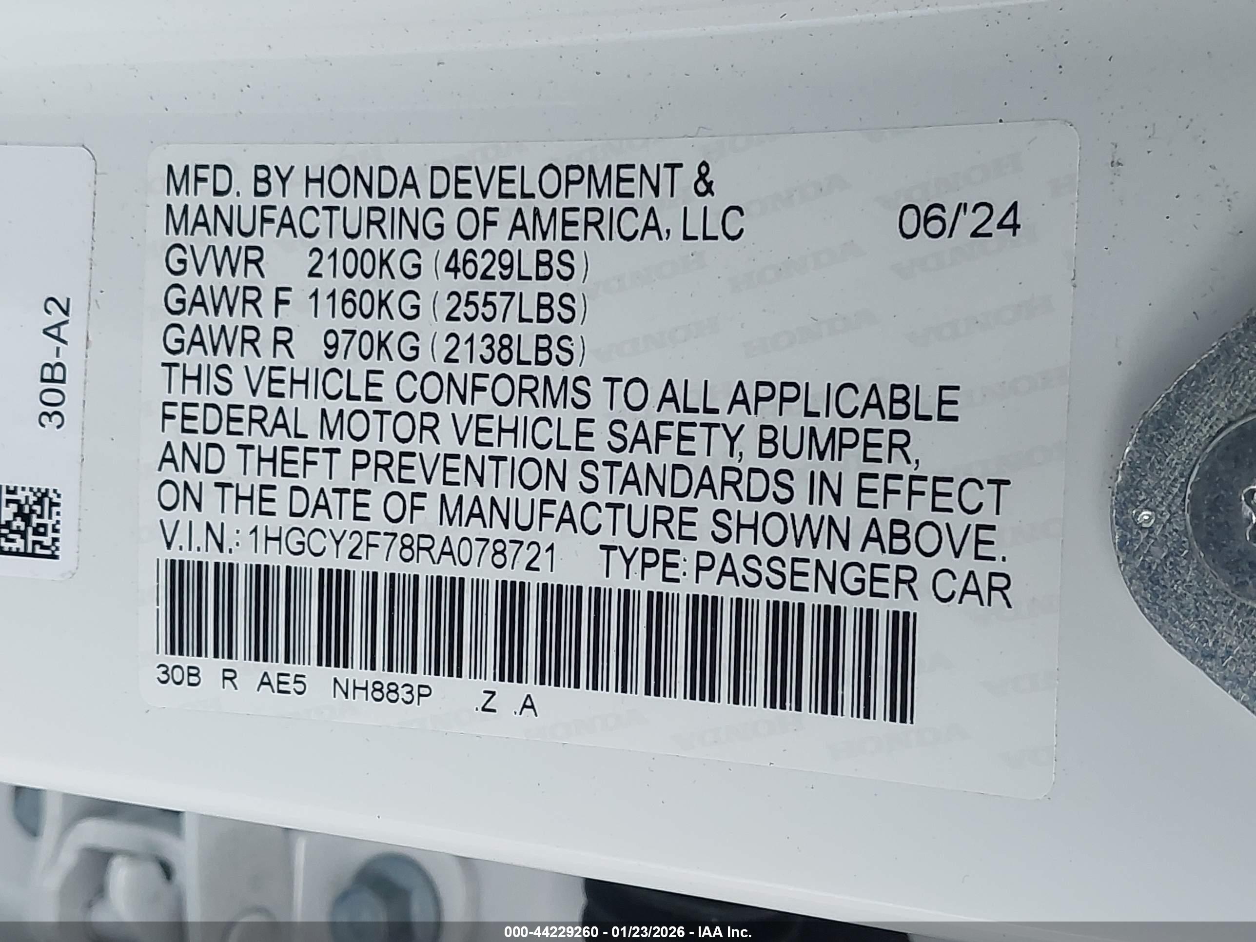 HONDA ACCORD image 9