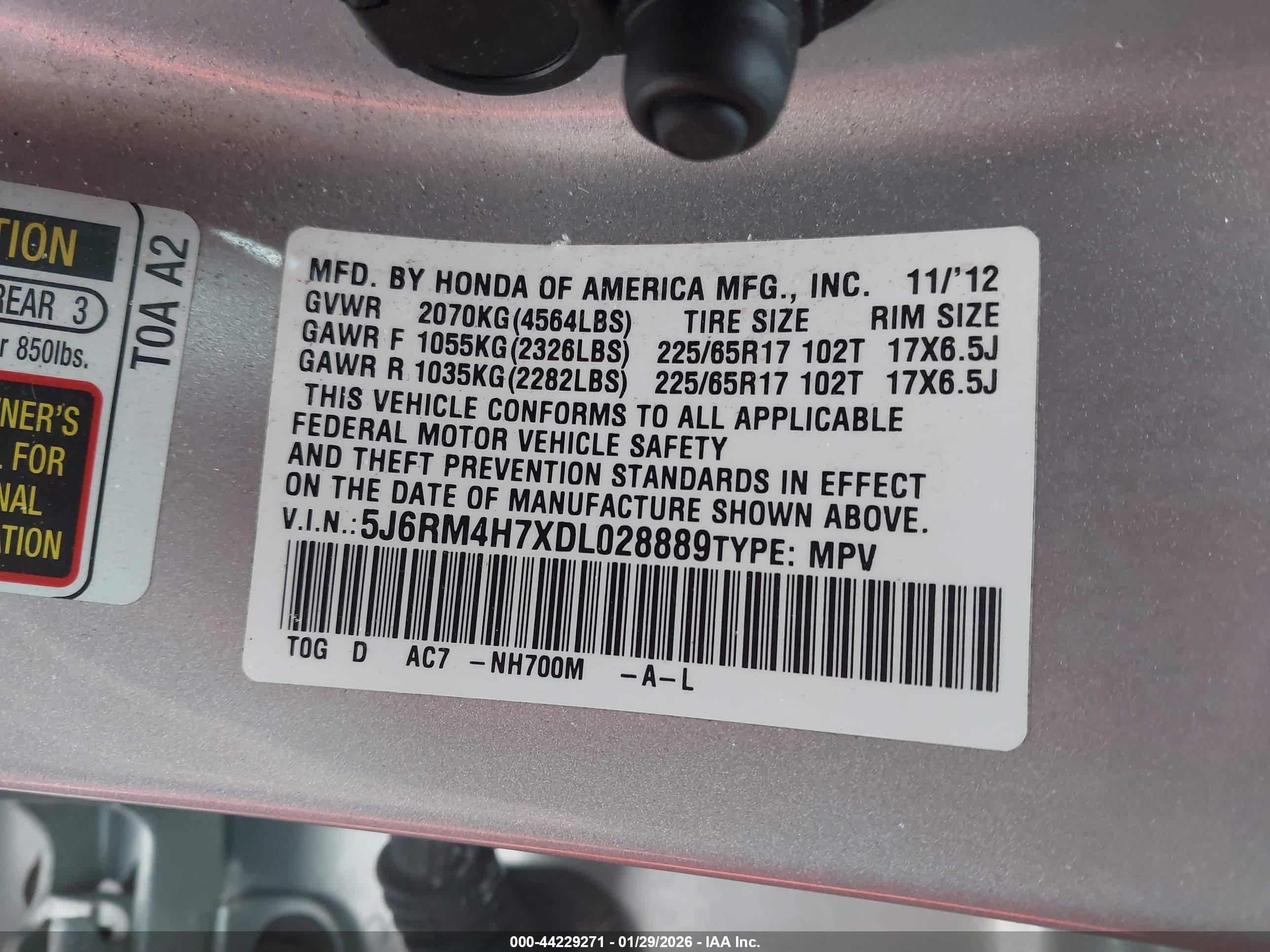 HONDA CR-V image 9