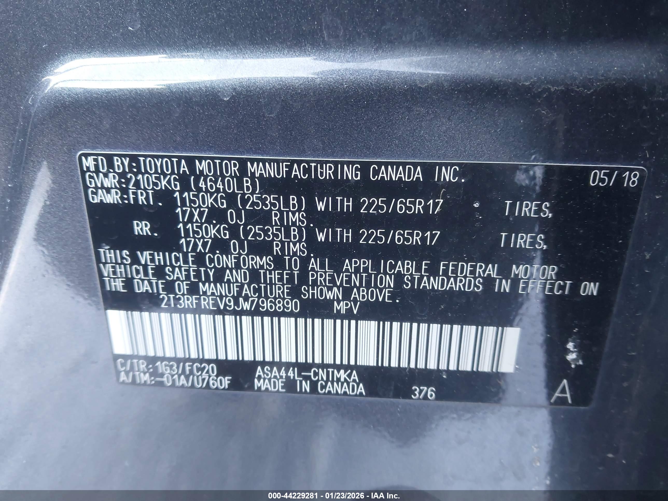TOYOTA RAV4 image 9