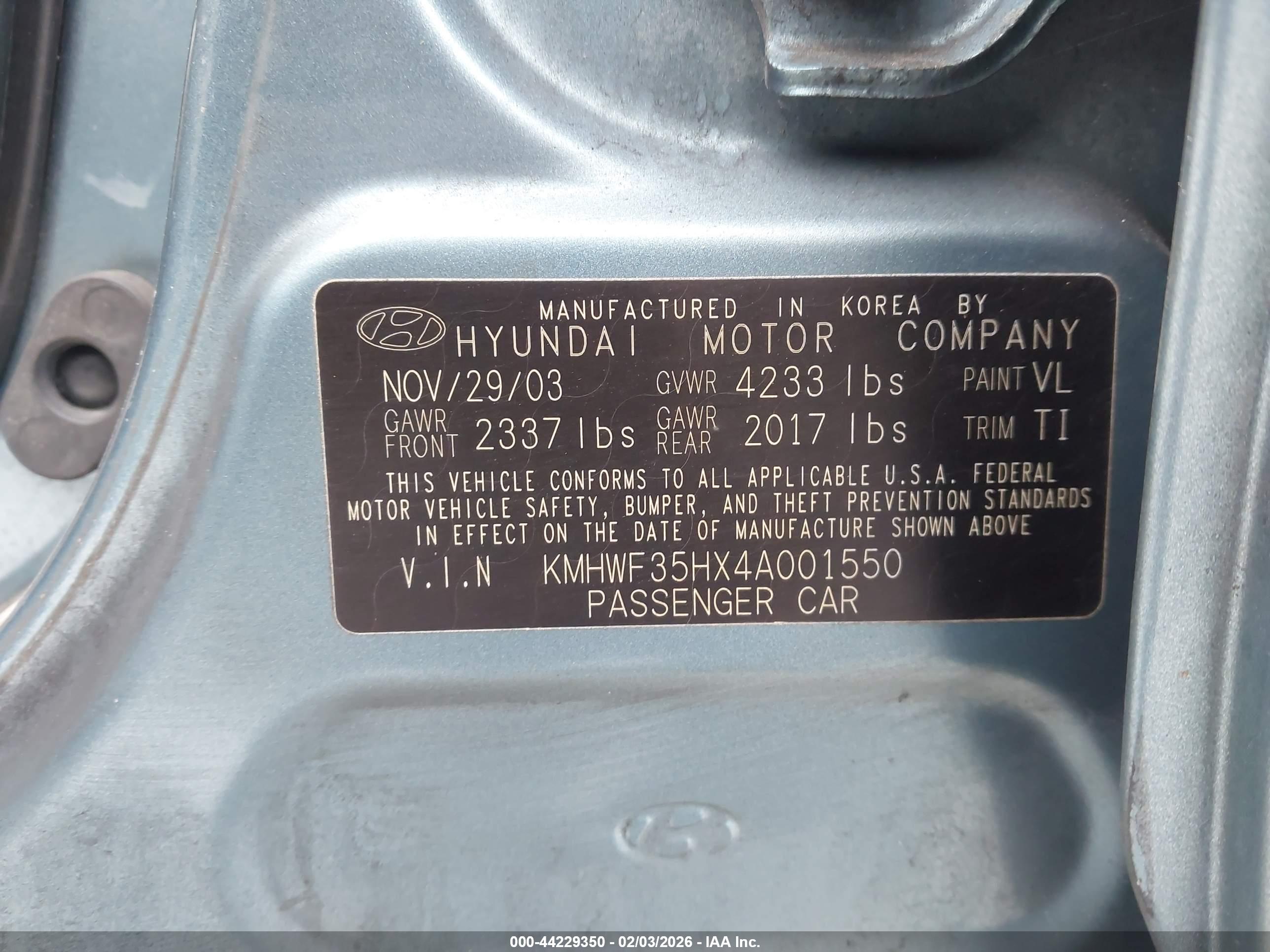 HYUNDAI SONATA image 9