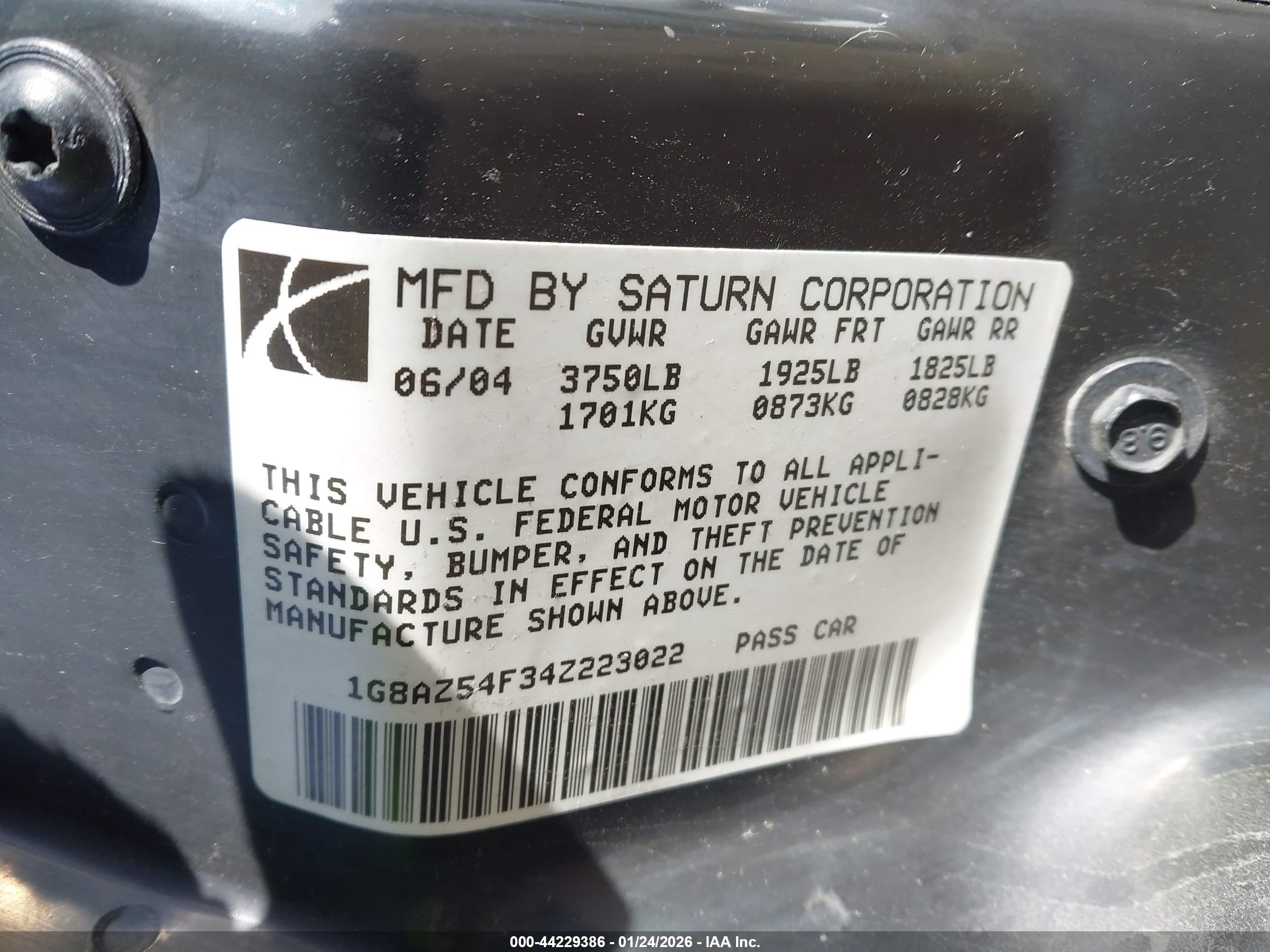SATURN ION image 9