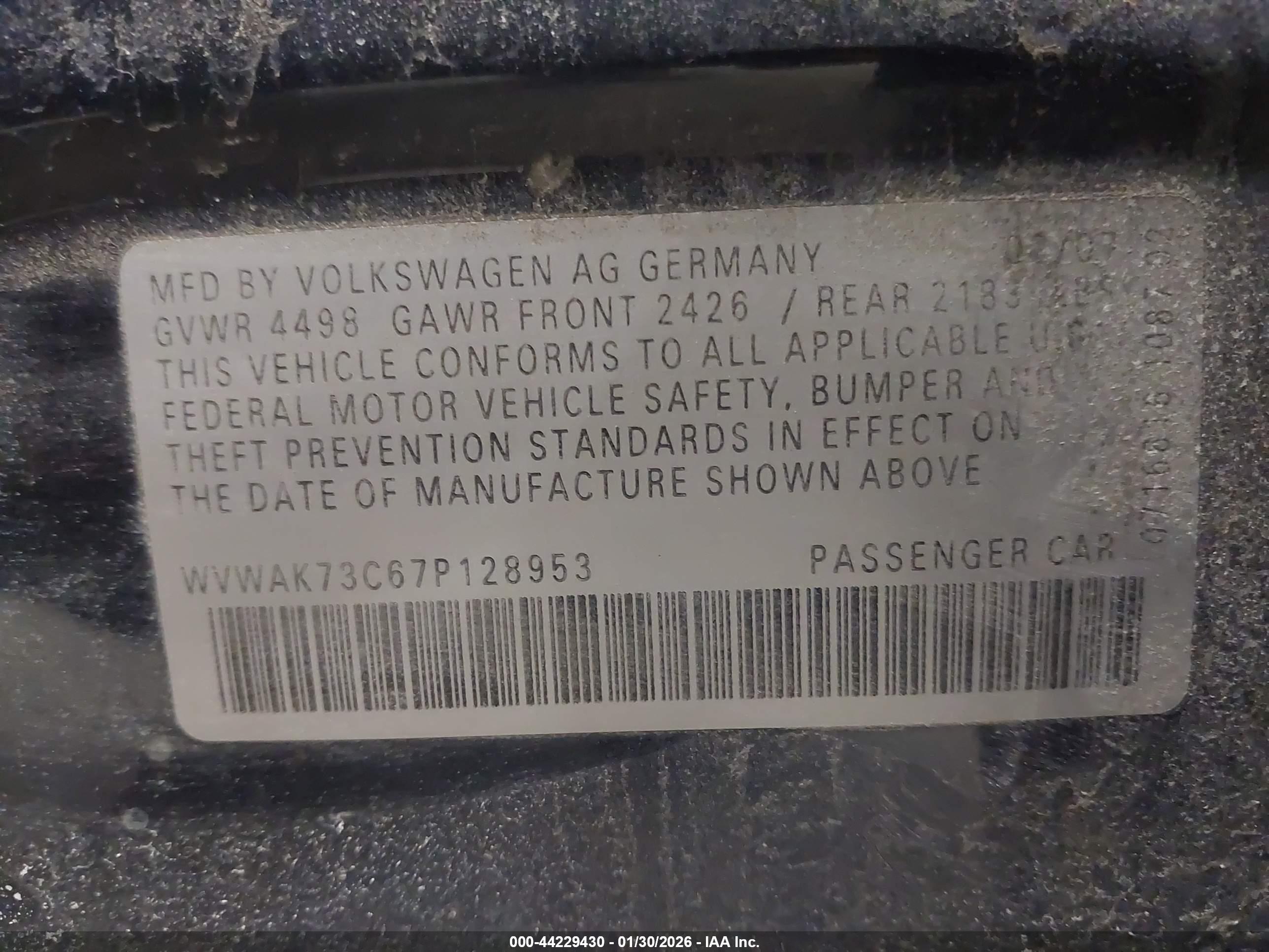 VOLKSWAGEN PASSAT image 9
