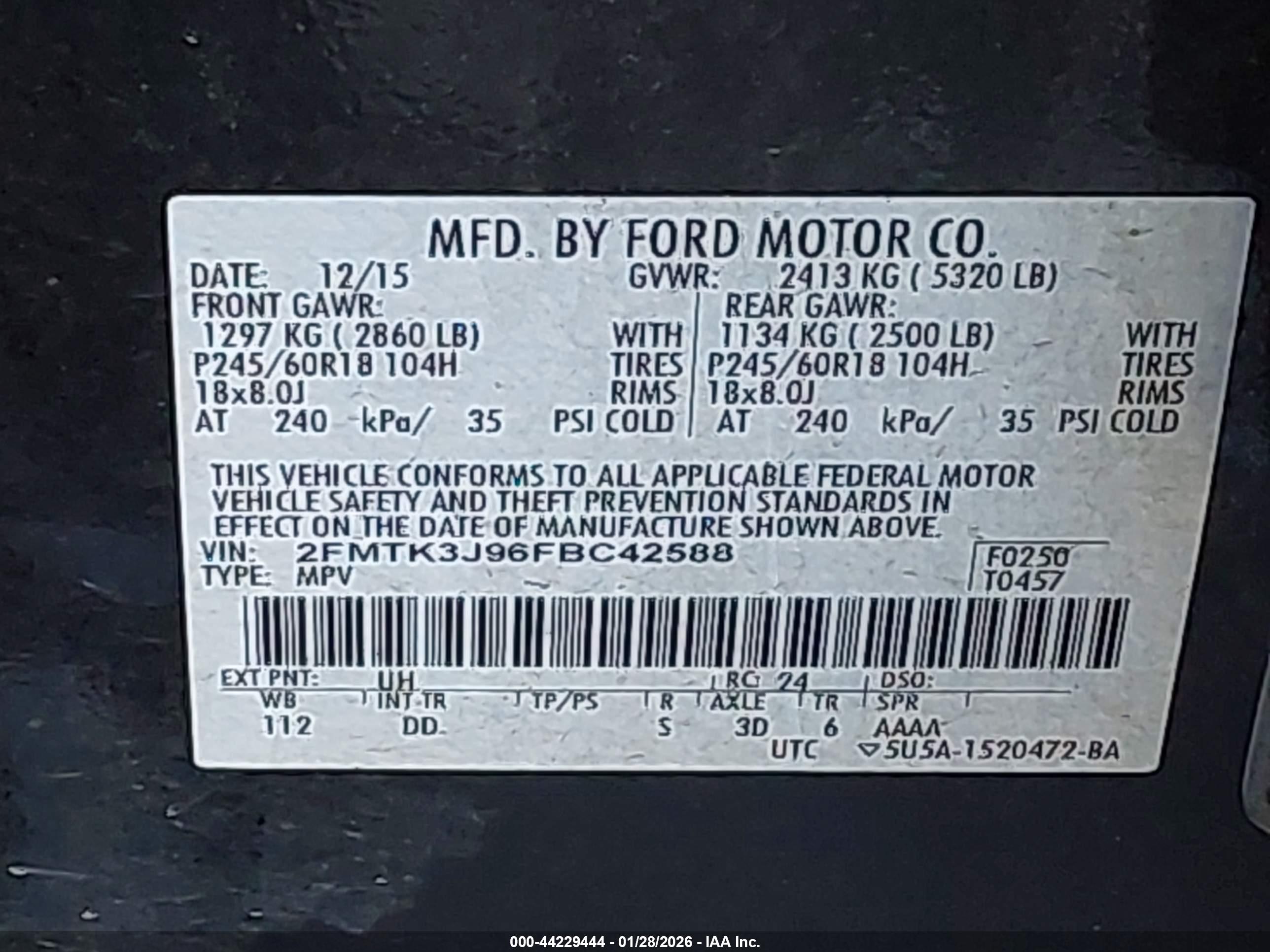 FORD EDGE image 9