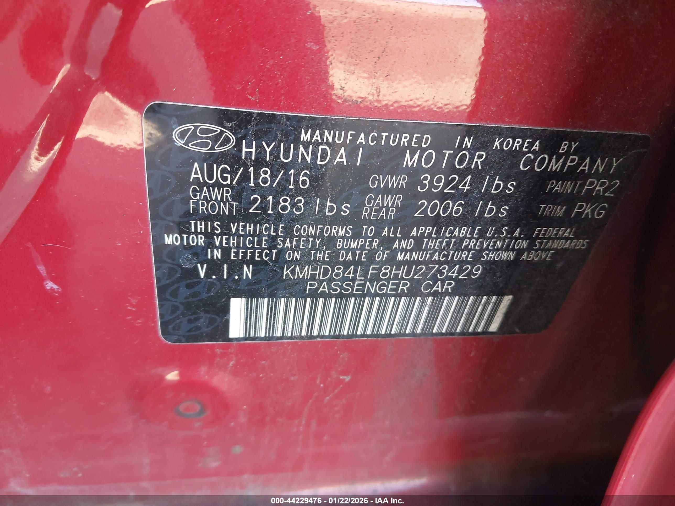 HYUNDAI ELANTRA image 9