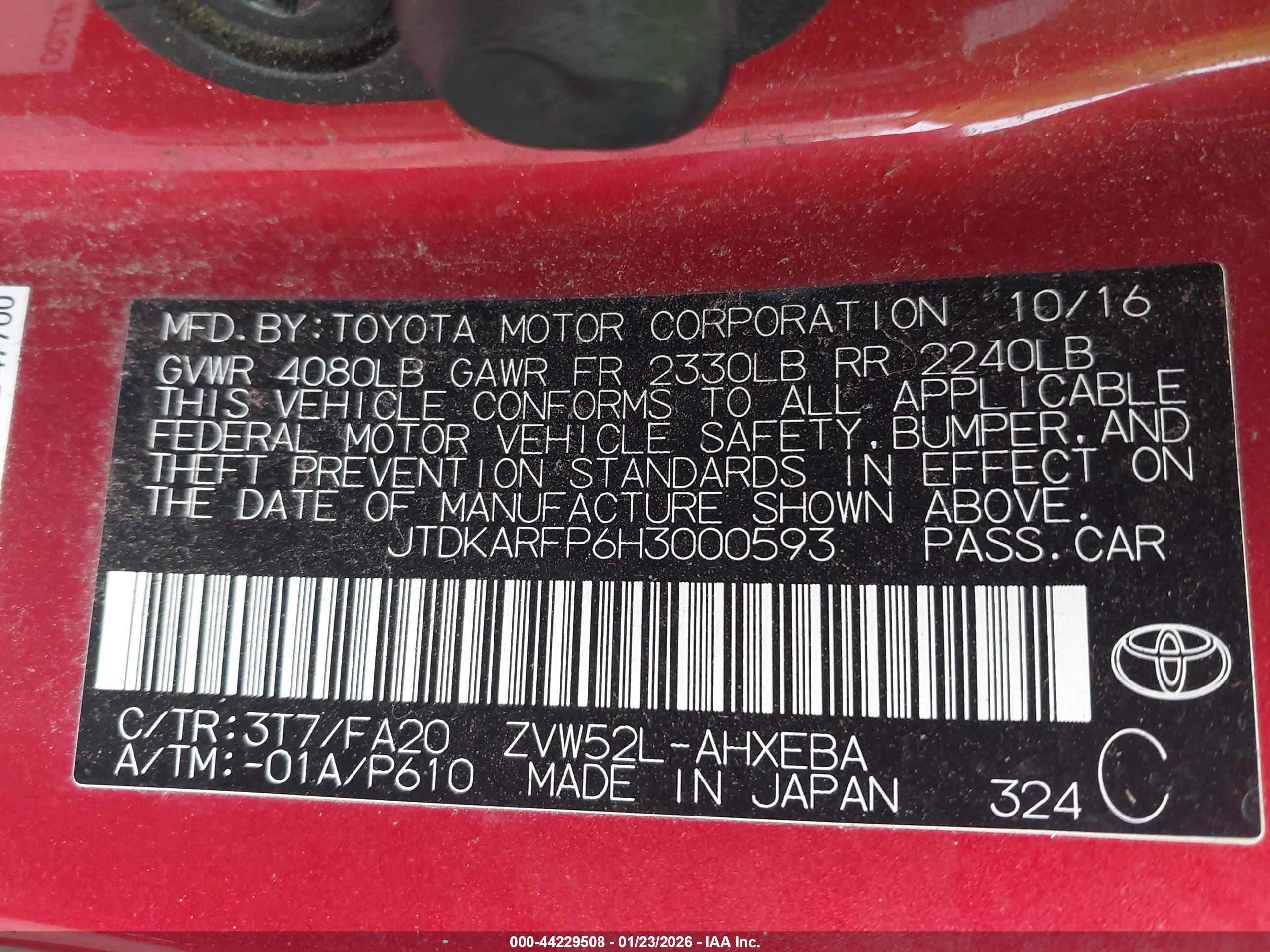 TOYOTA PRIUS image 9