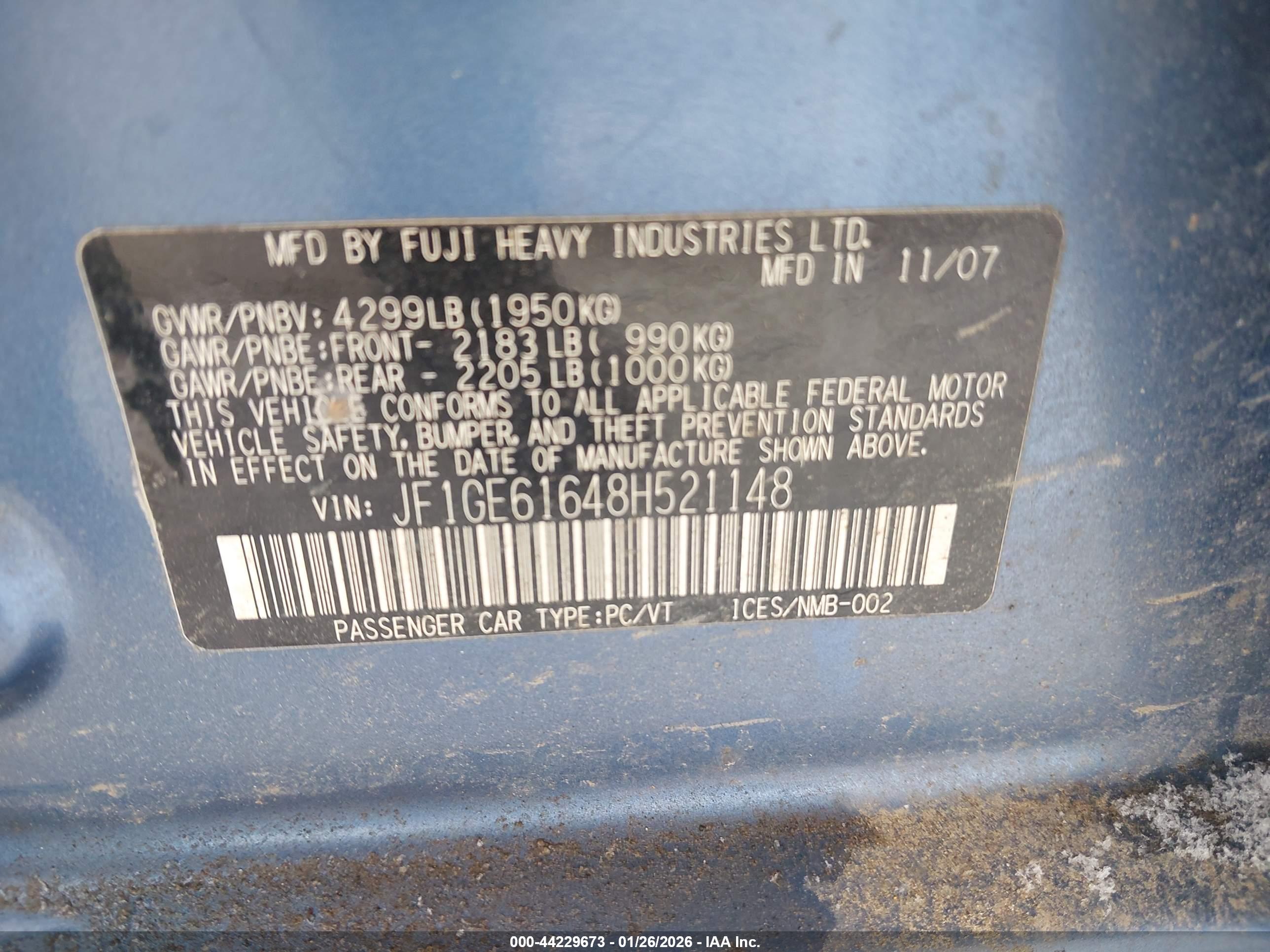 SUBARU IMPREZA image 9