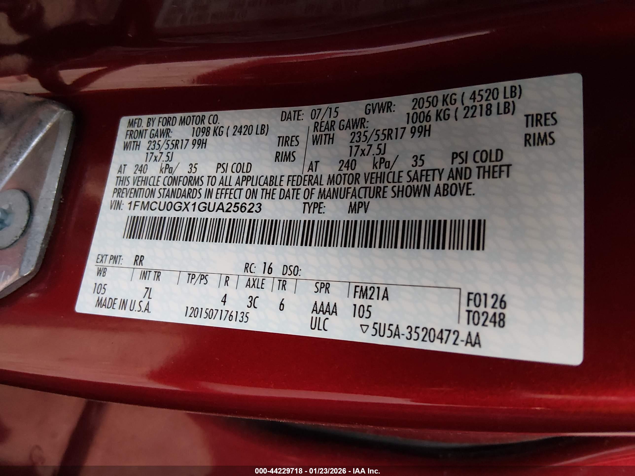 FORD ESCAPE image 9